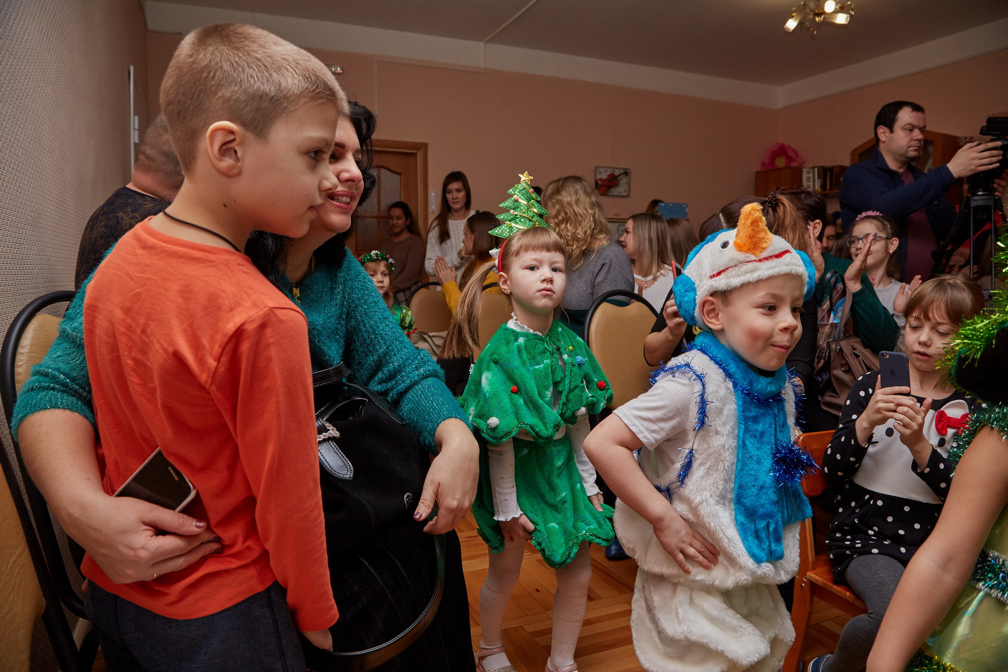 Новый год. Детский сад 111. Креативный фотограф в Москве