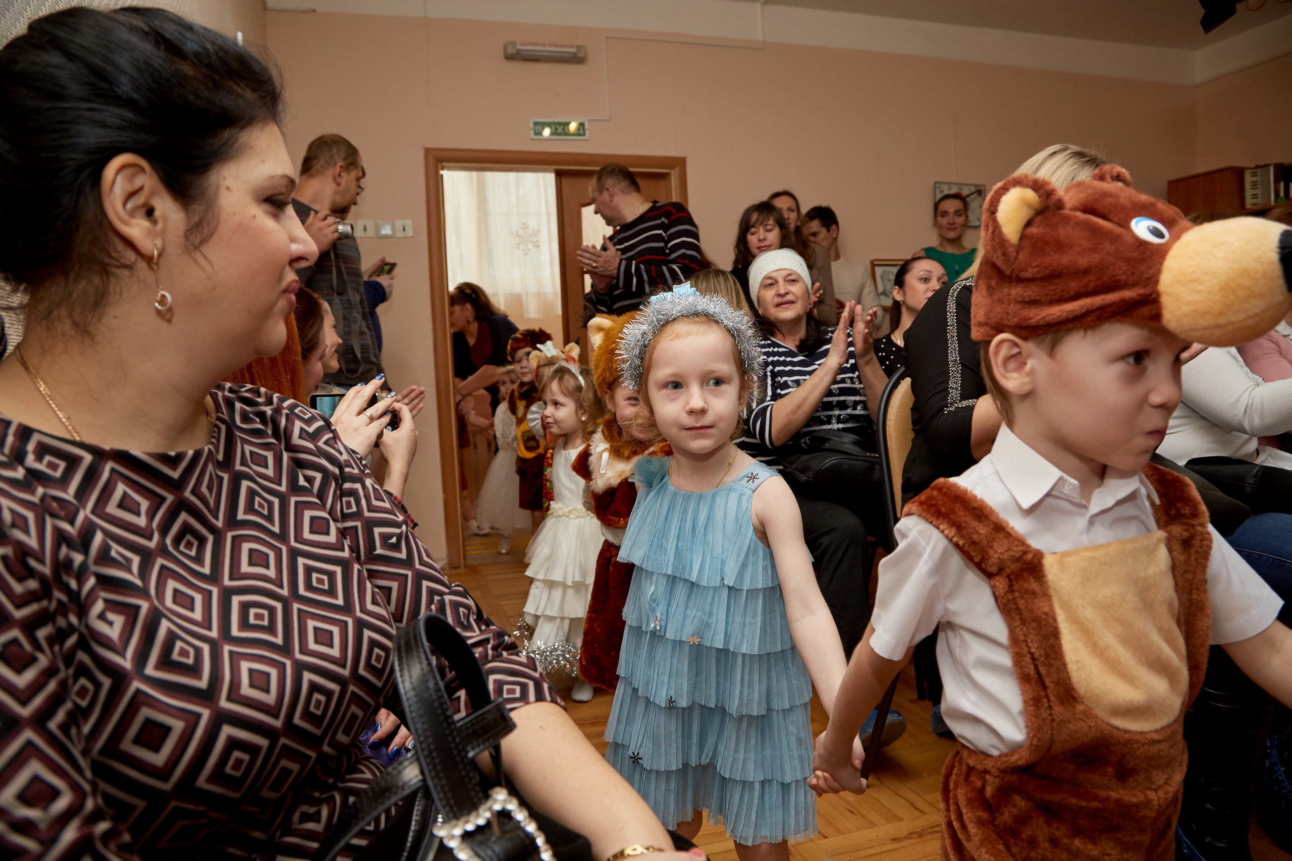 Новый год. Детский сад 111. Креативный фотограф в Москве