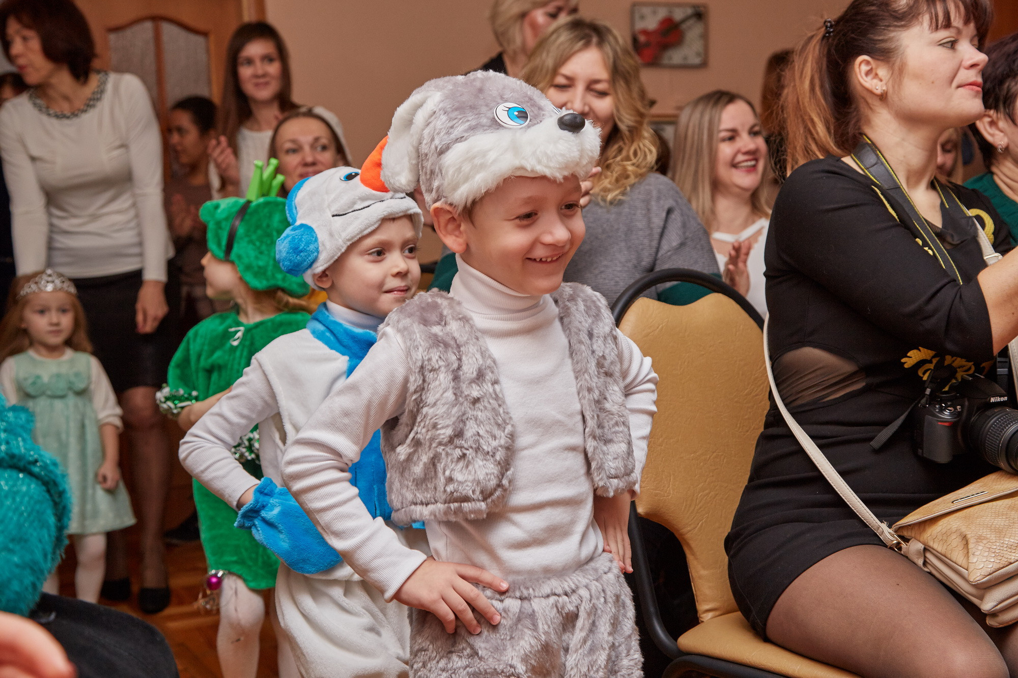 Новый год. Детский сад 111. Креативный фотограф в Москве