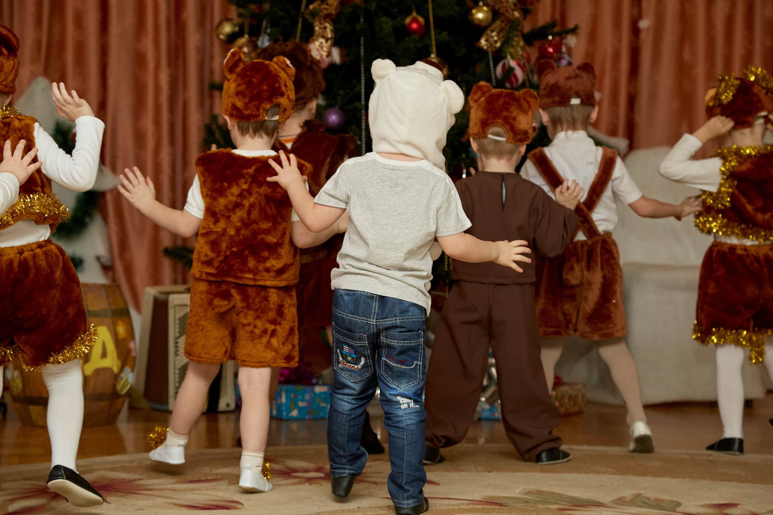 Новый год. Детский сад 111. Креативный фотограф в Москве