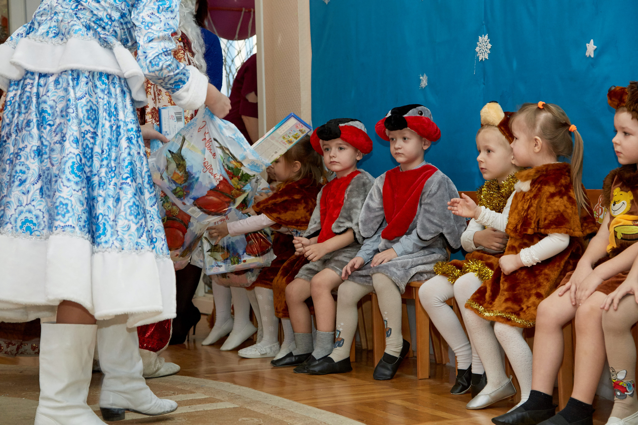 Новый год. Детский сад 111. Креативный фотограф в Москве