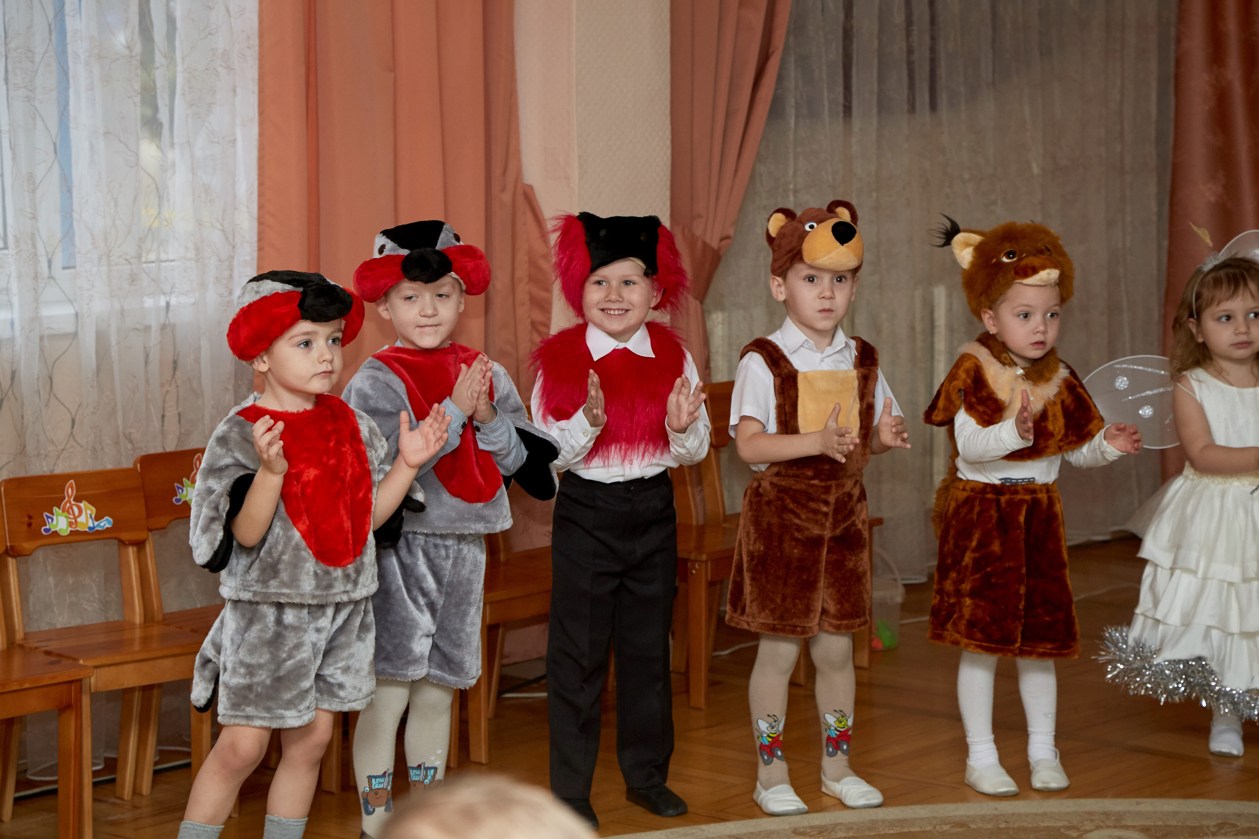 Новый год. Детский сад 111. Креативный фотограф в Москве