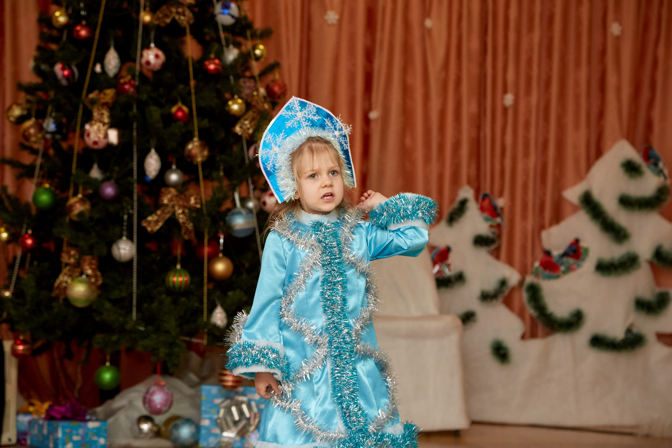 Новый год. Детский сад 111. Креативный фотограф в Москве