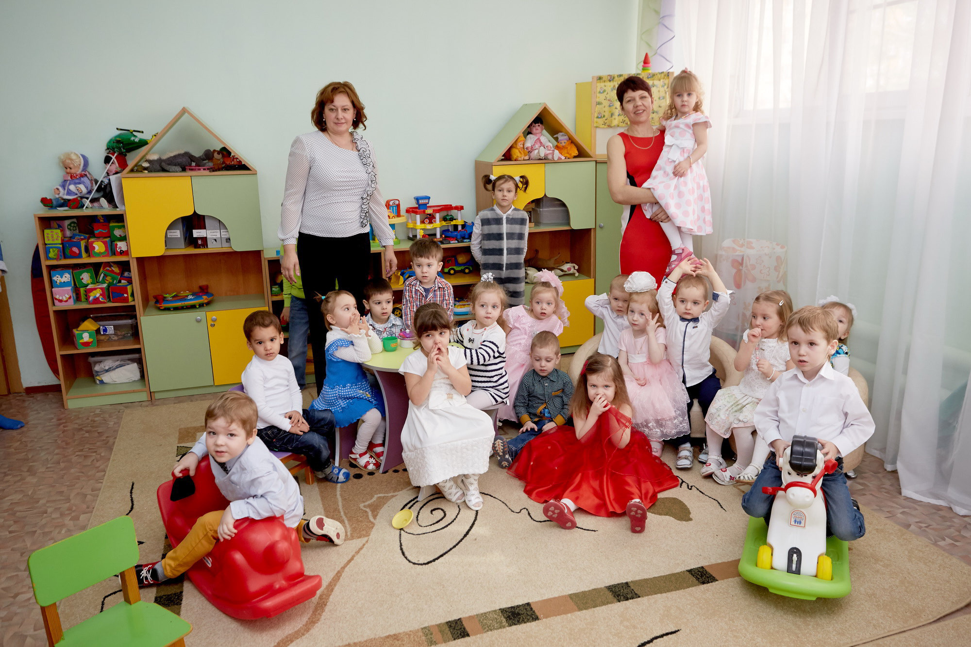 111 Детский сад. Утренник. Март. Креативный фотограф в Москве