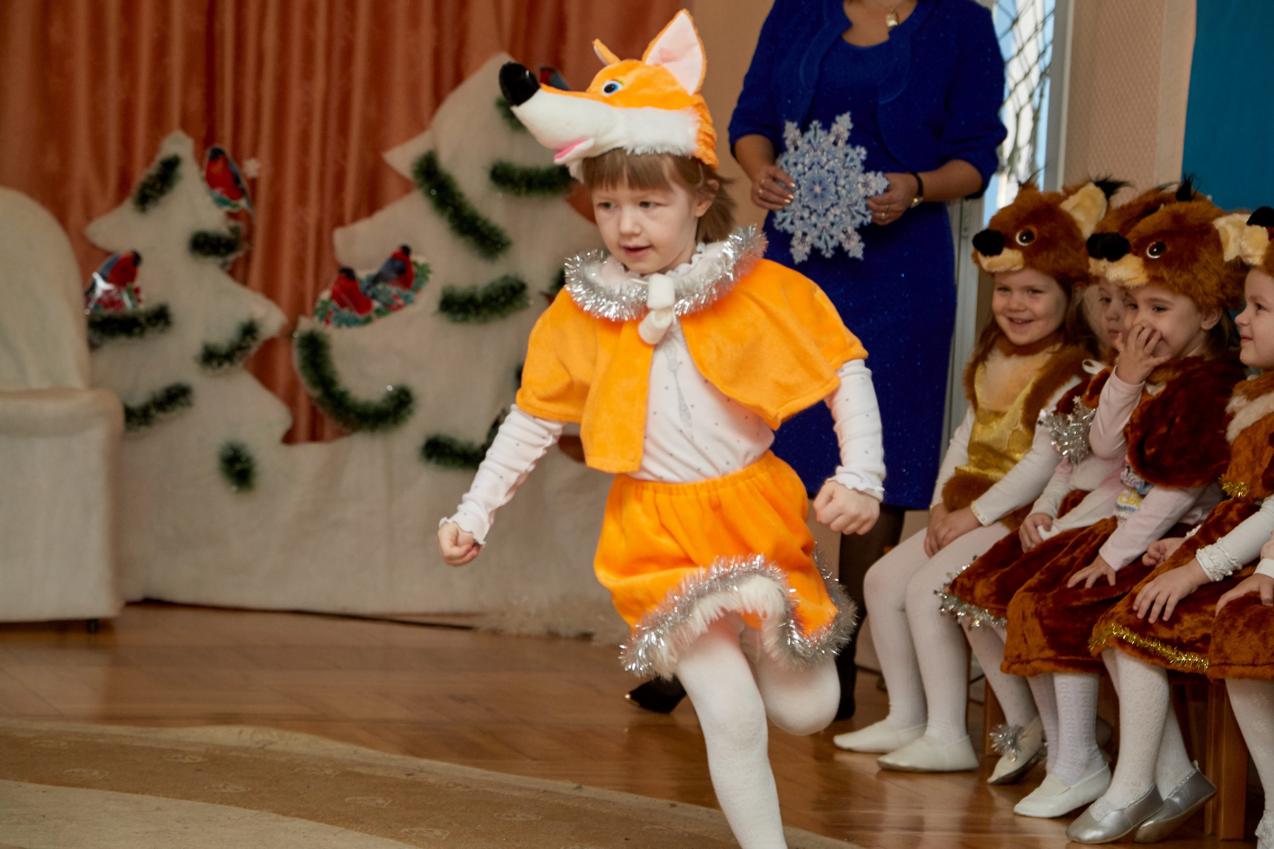 Новый год. Детский сад 111. Креативный фотограф в Москве