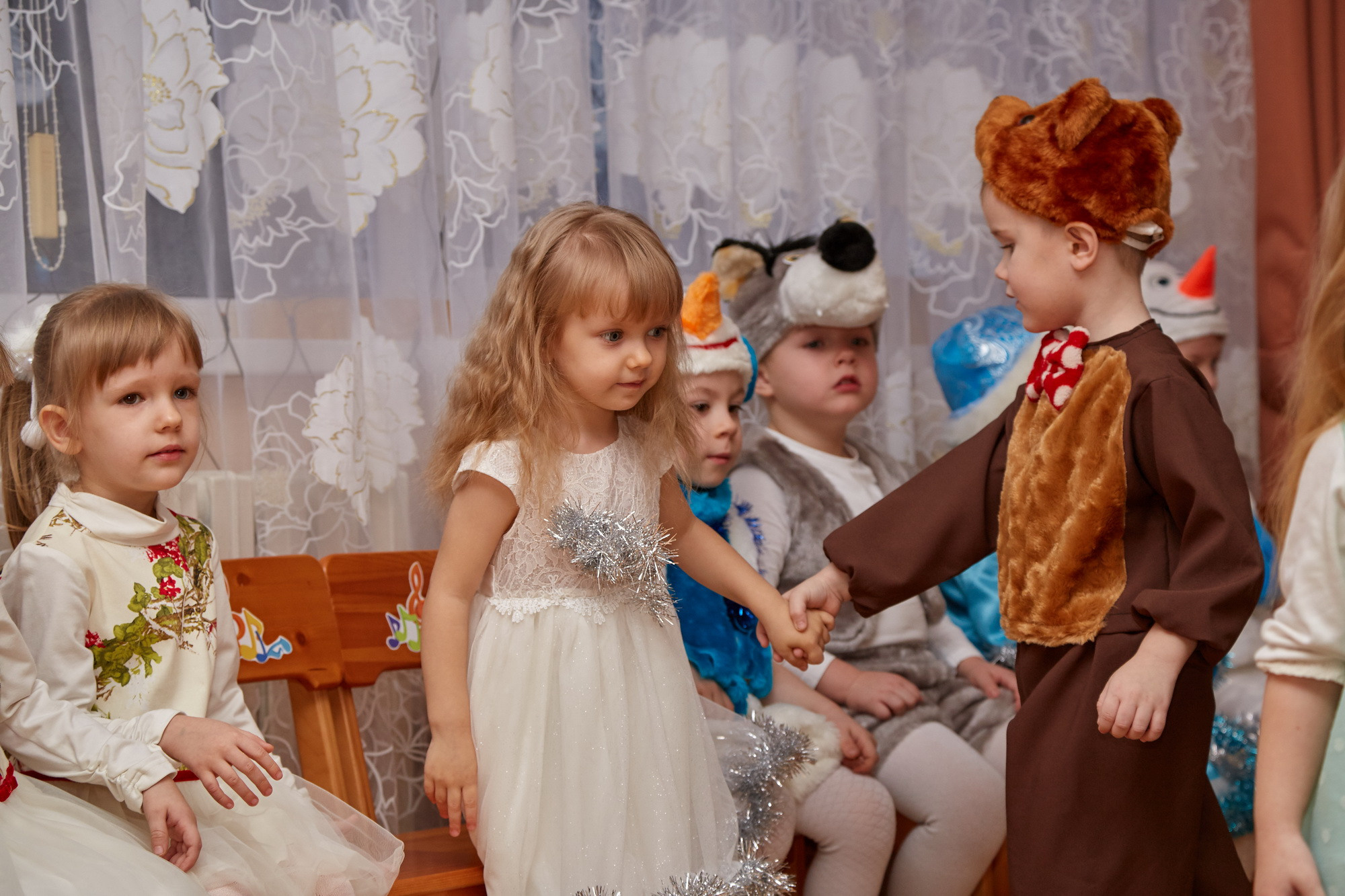 Новый год. Детский сад 111. Креативный фотограф в Москве