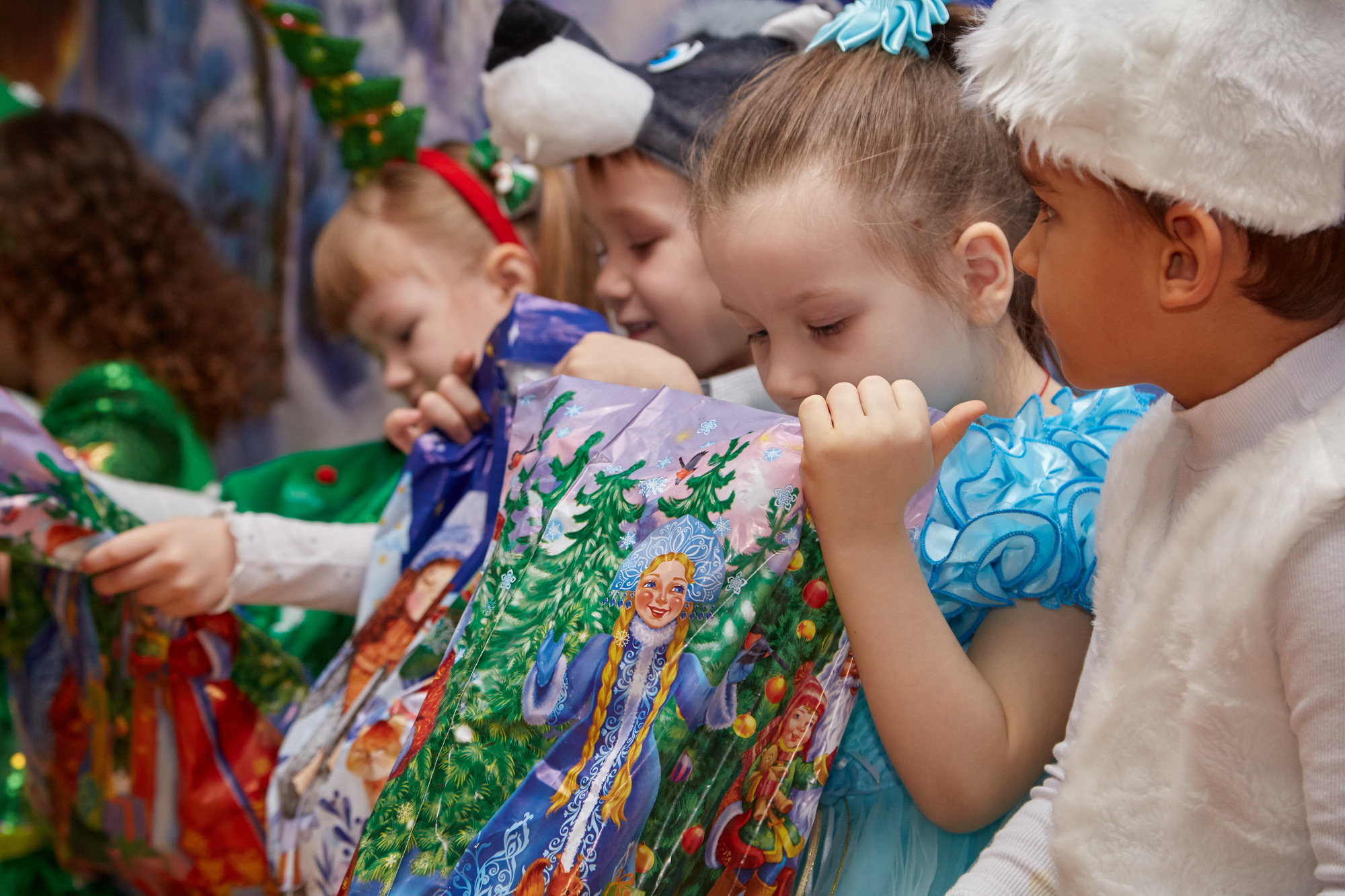 Новый год. Детский сад 111. Креативный фотограф в Москве