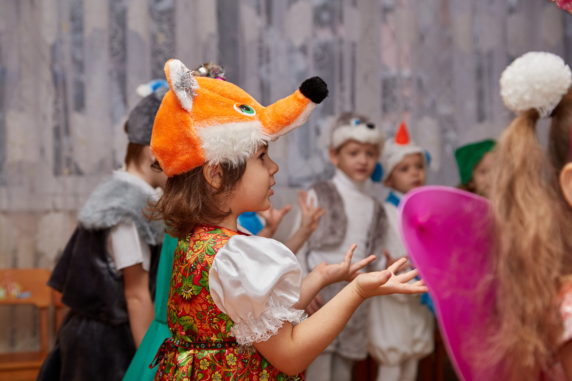 Новый год. Детский сад 111. Креативный фотограф в Москве