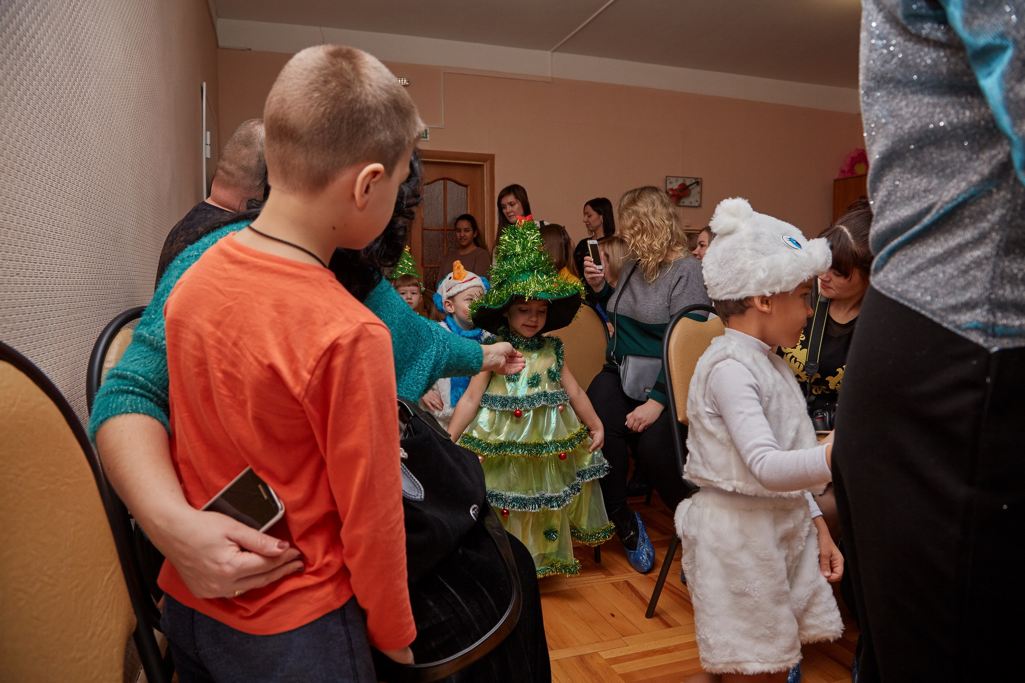 Новый год. Детский сад 111. Креативный фотограф в Москве