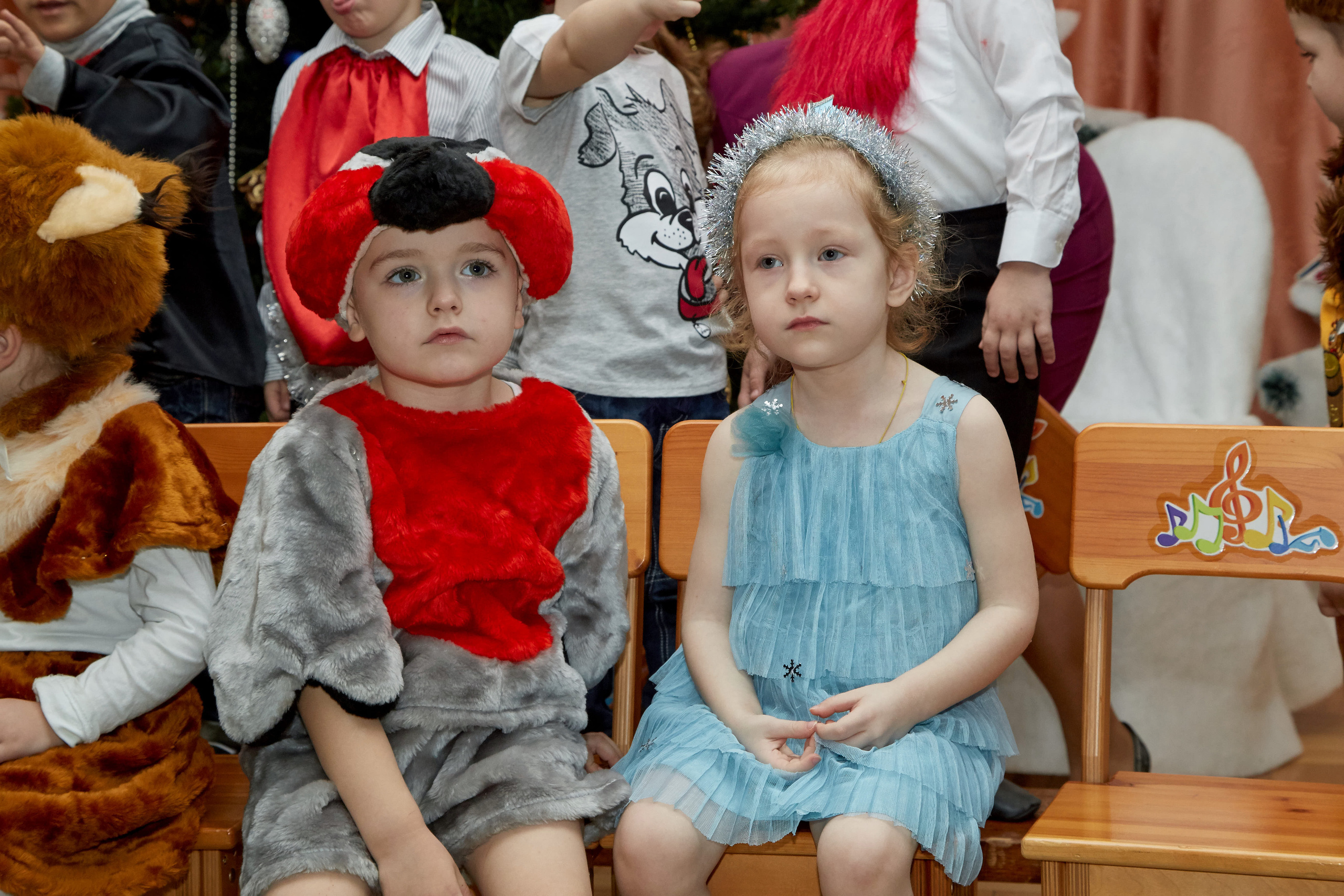 Новый год. Детский сад 111. Креативный фотограф в Москве