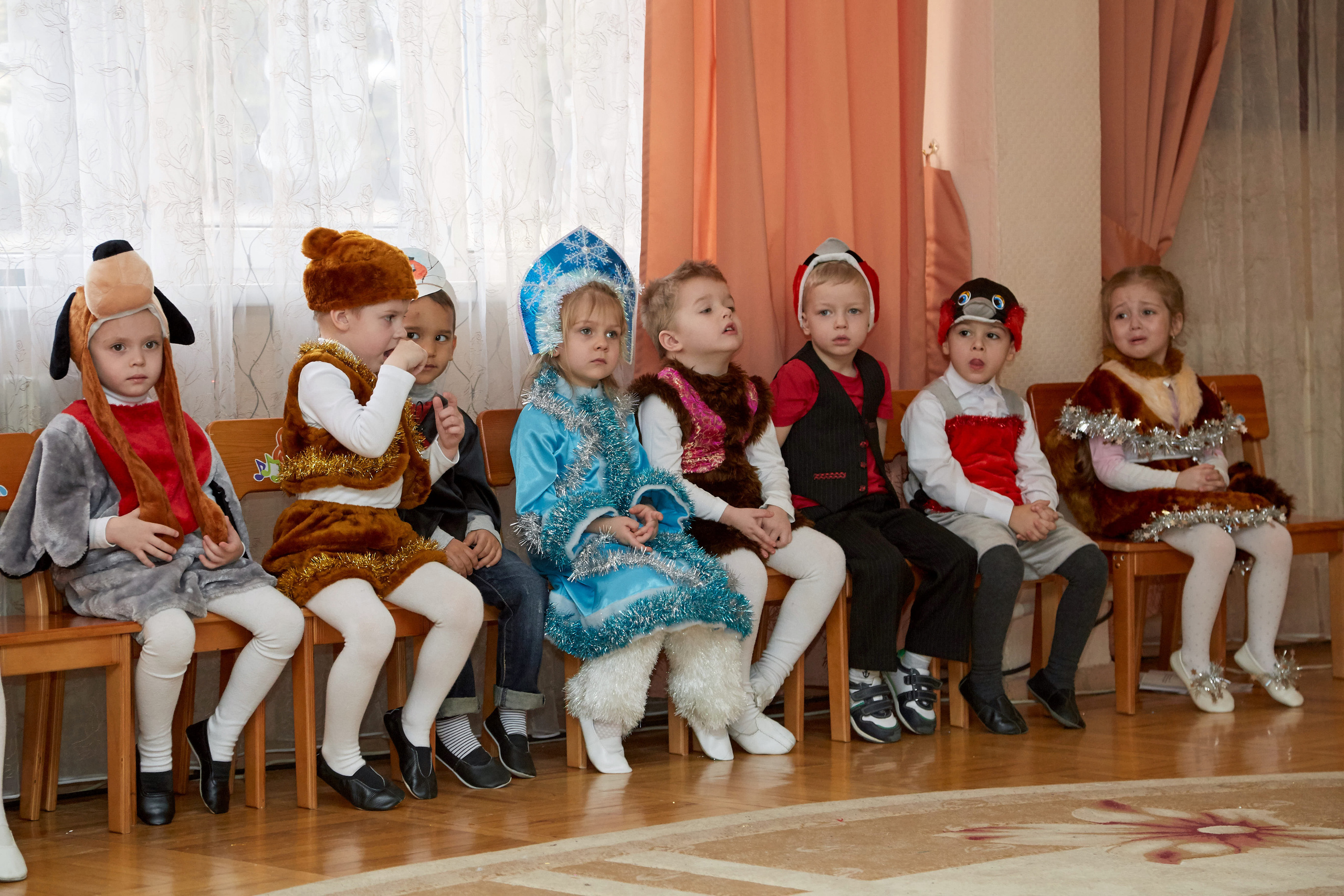 Новый год. Детский сад 111. Креативный фотограф в Москве