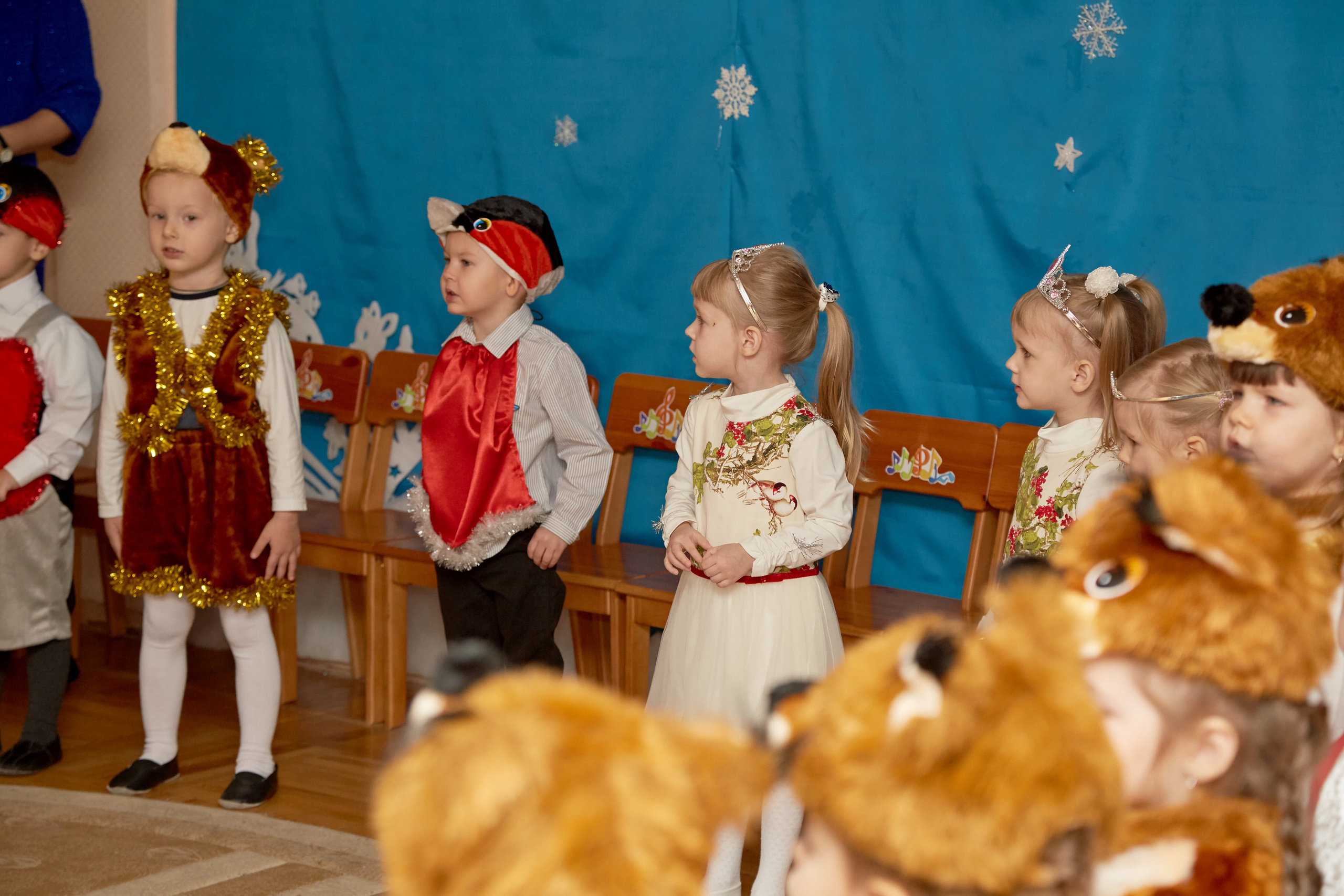Новый год. Детский сад 111. Креативный фотограф в Москве