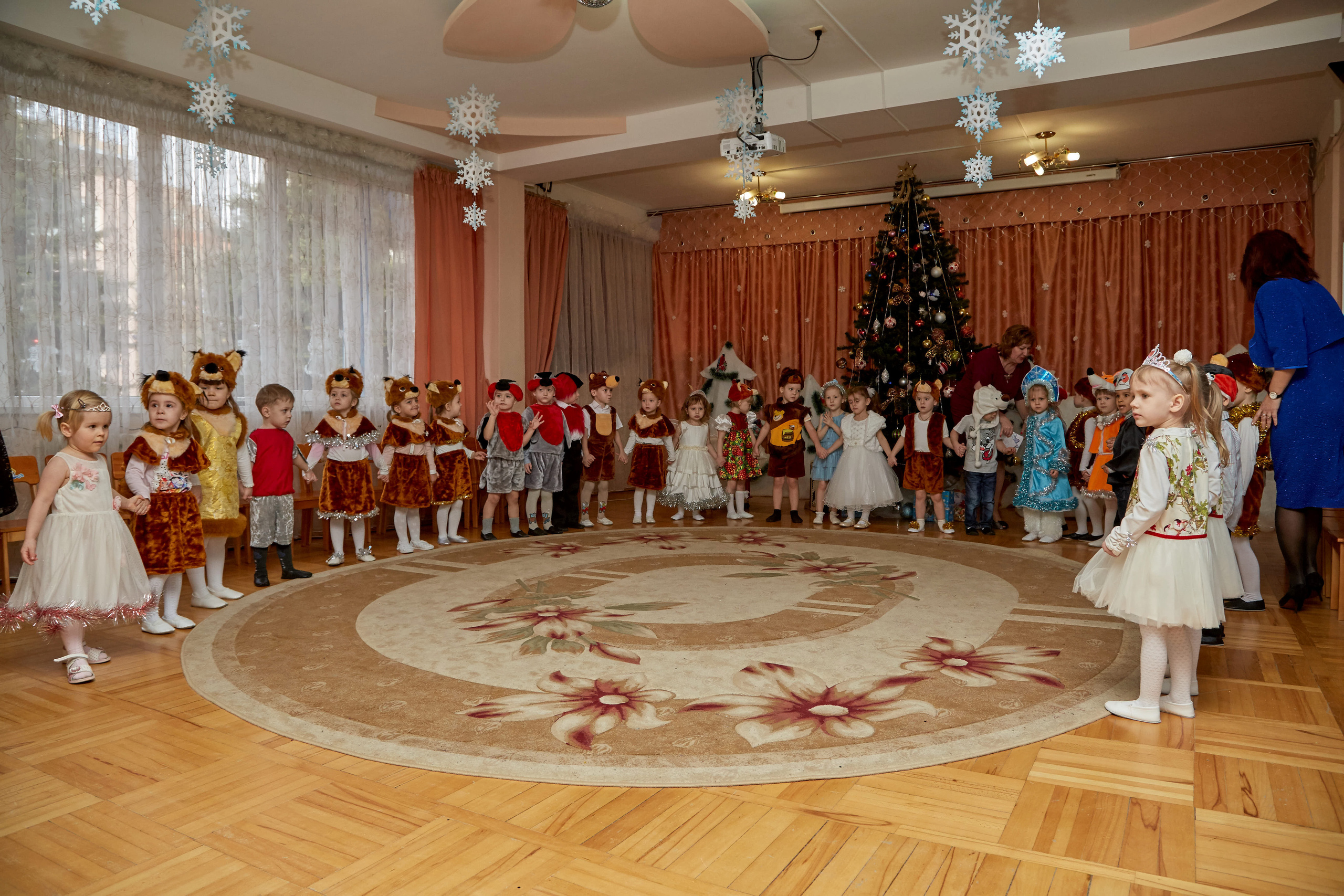 Новый год. Детский сад 111. Креативный фотограф в Москве