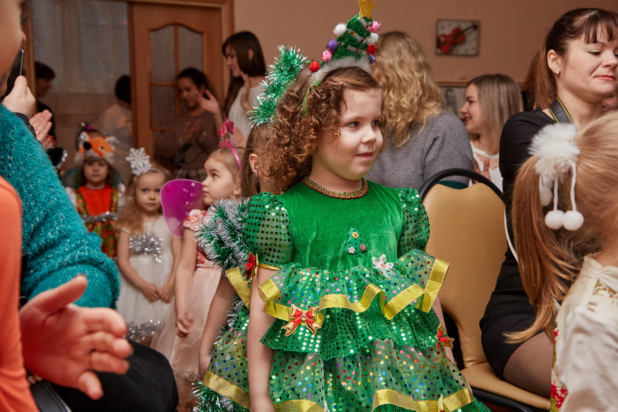 Новый год. Детский сад 111. Креативный фотограф в Москве