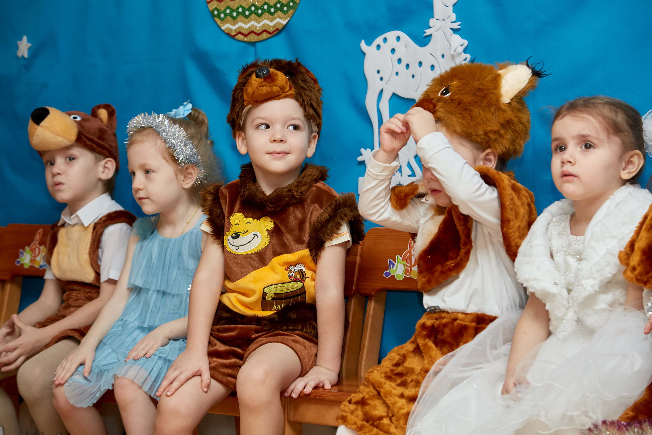 Новый год. Детский сад 111. Креативный фотограф в Москве