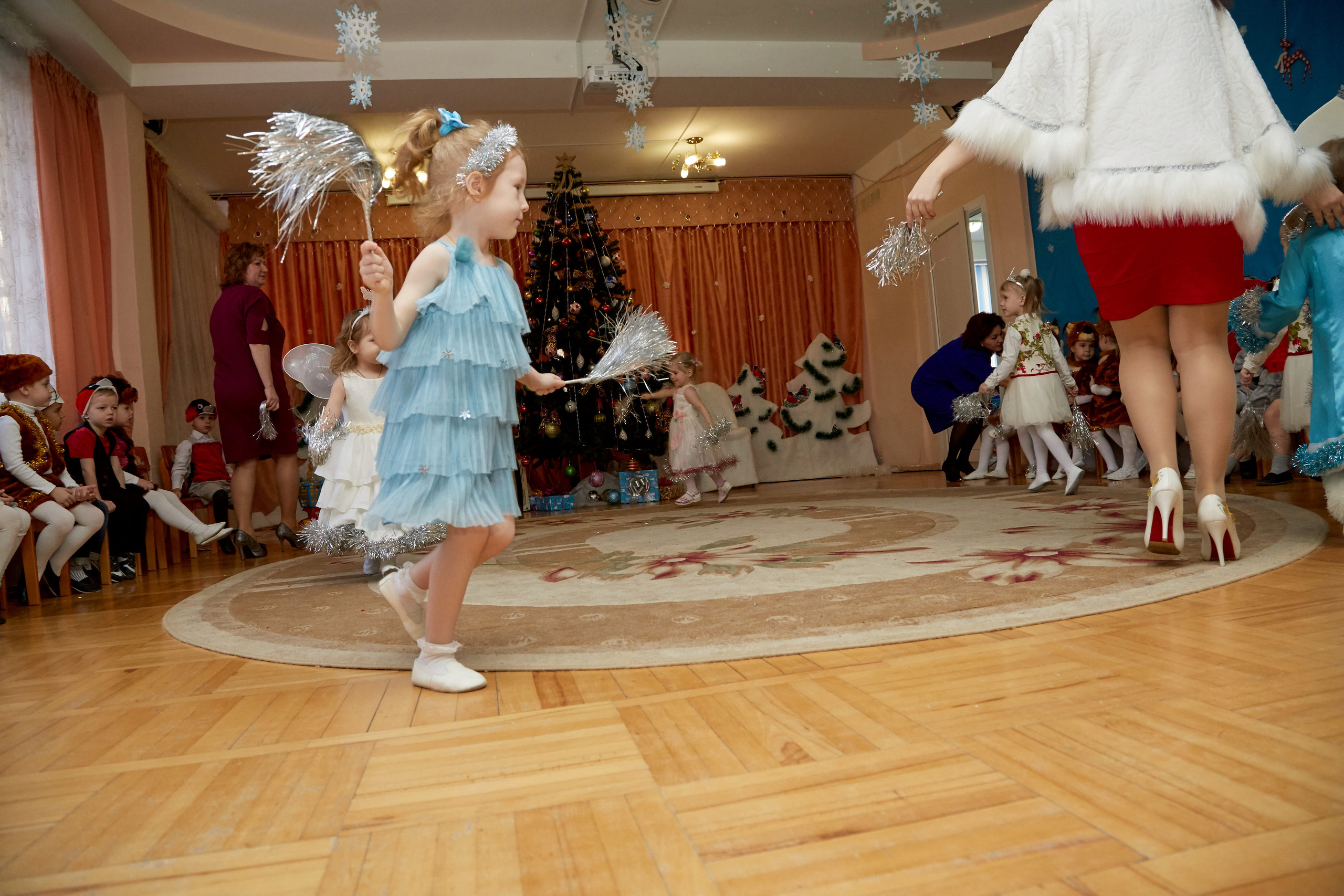 Новый год. Детский сад 111. Креативный фотограф в Москве