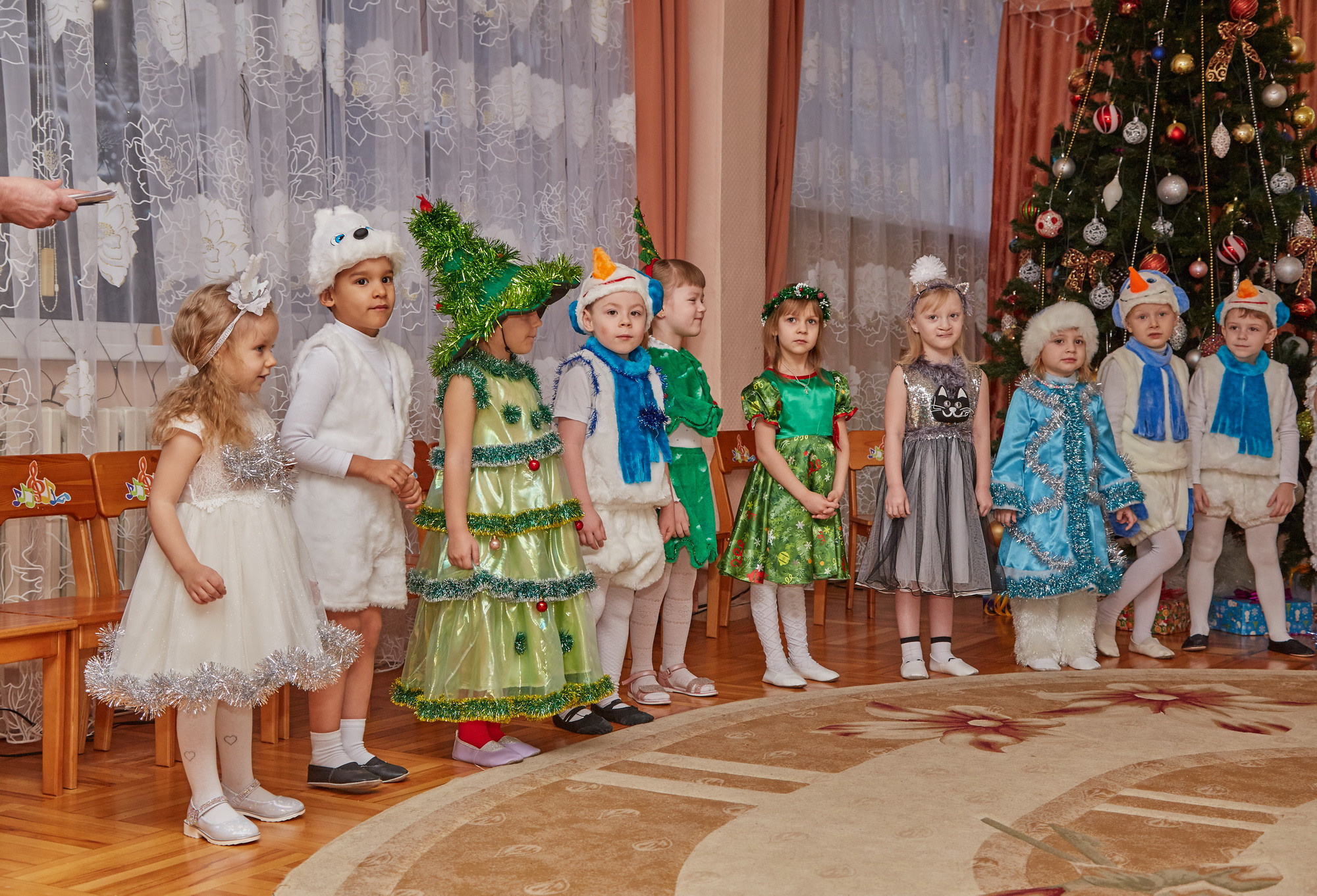 Новый год. Детский сад 111. Креативный фотограф в Москве