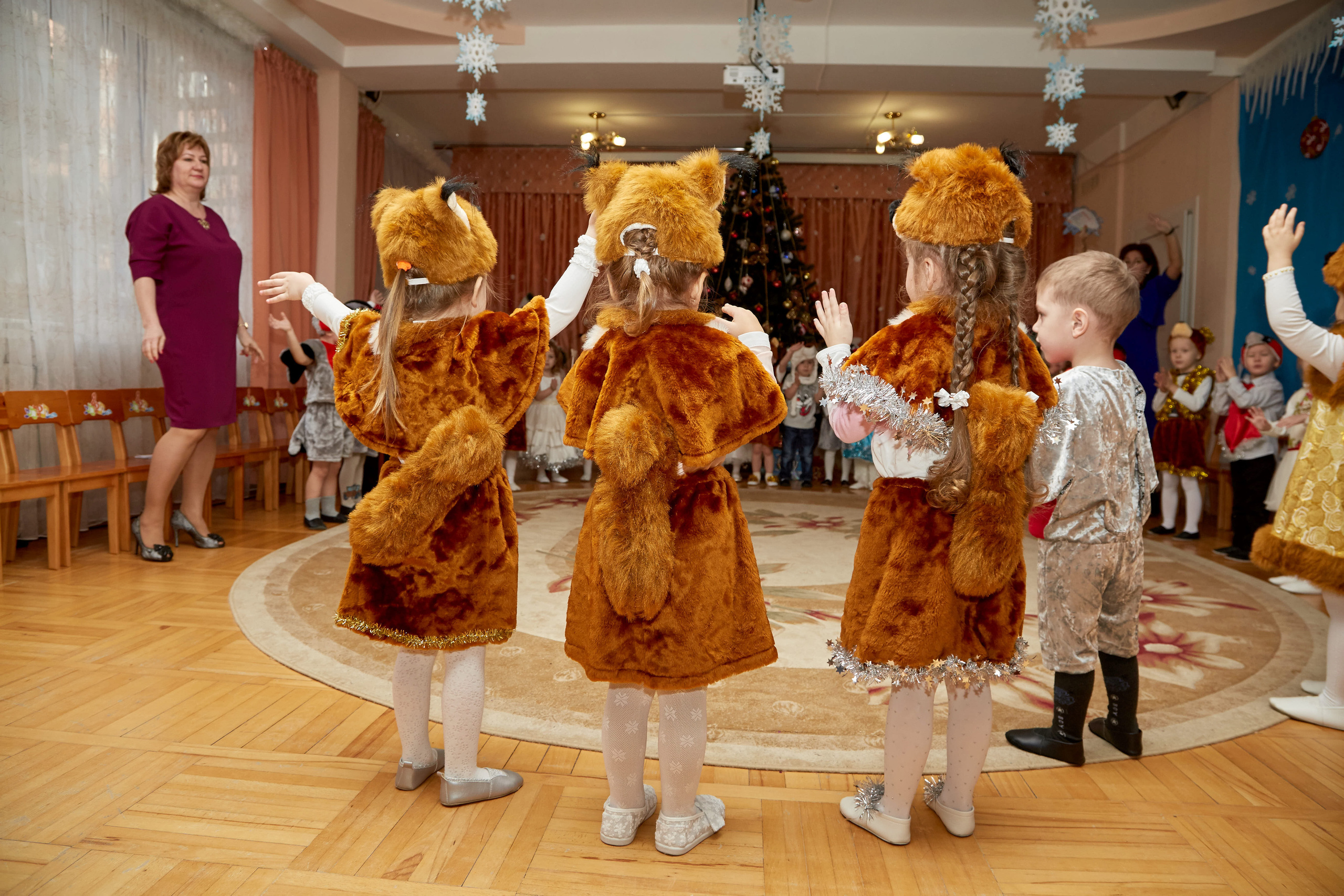 Новый год. Детский сад 111. Креативный фотограф в Москве