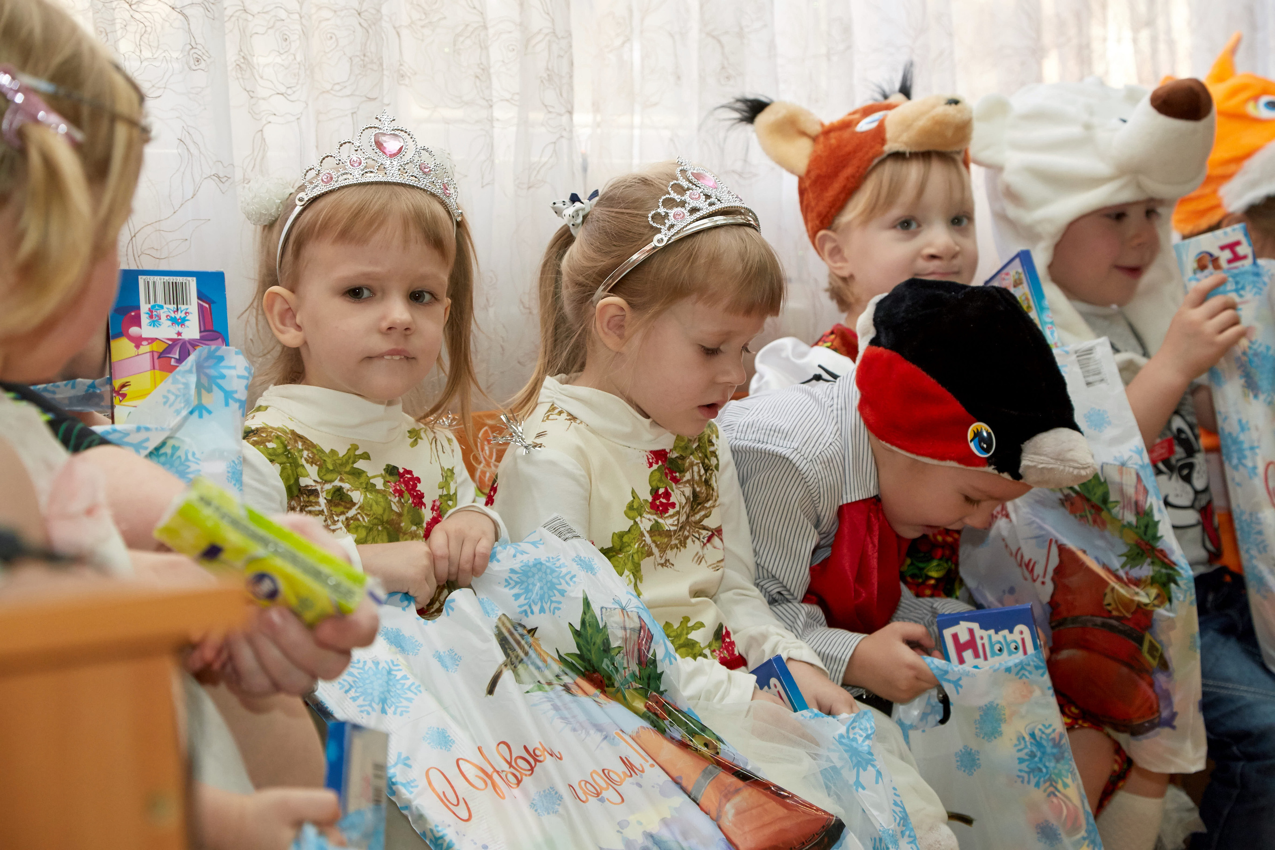 Новый год. Детский сад 111. Креативный фотограф в Москве