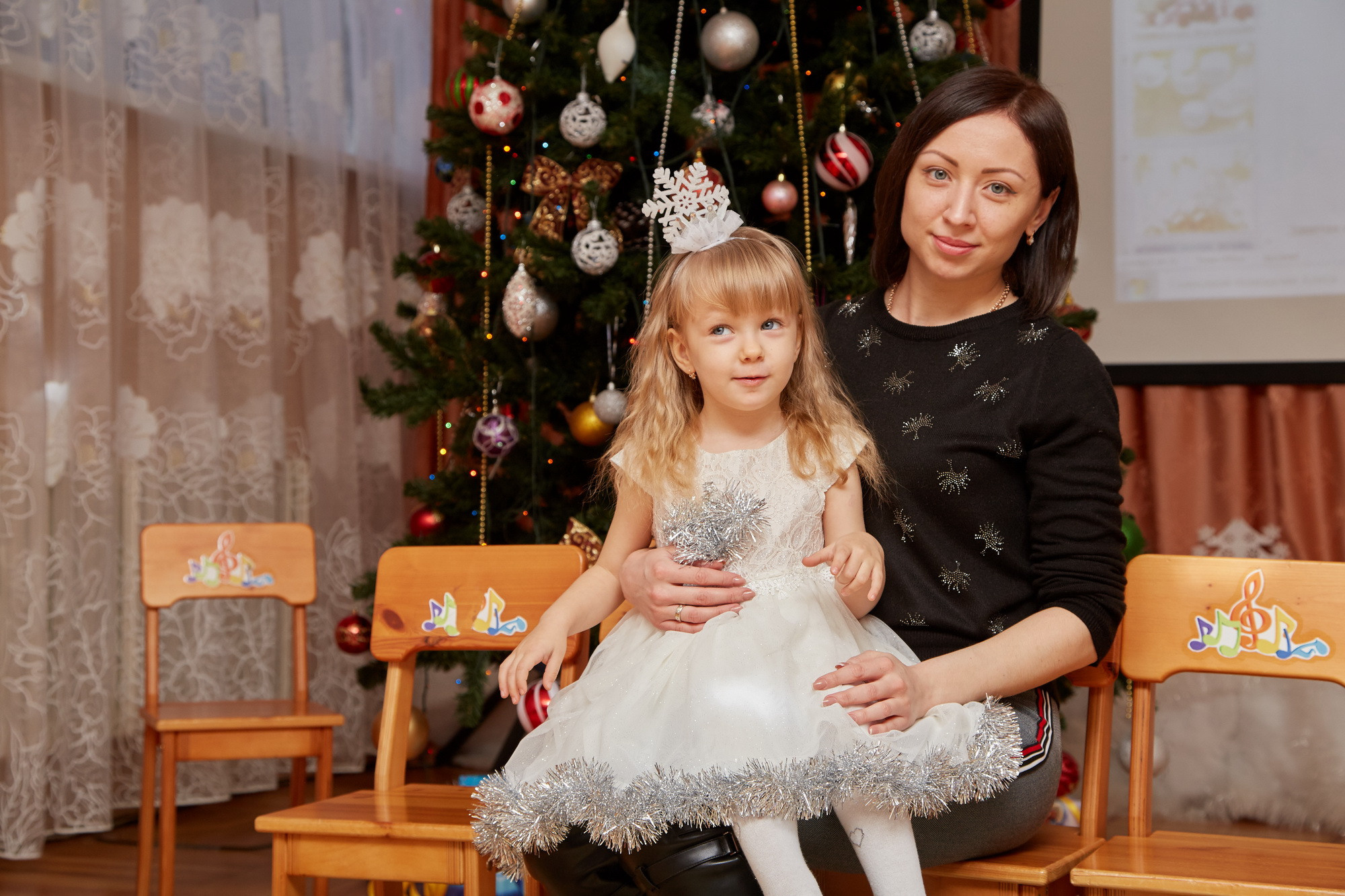 Новый год. Детский сад 111. Креативный фотограф в Москве