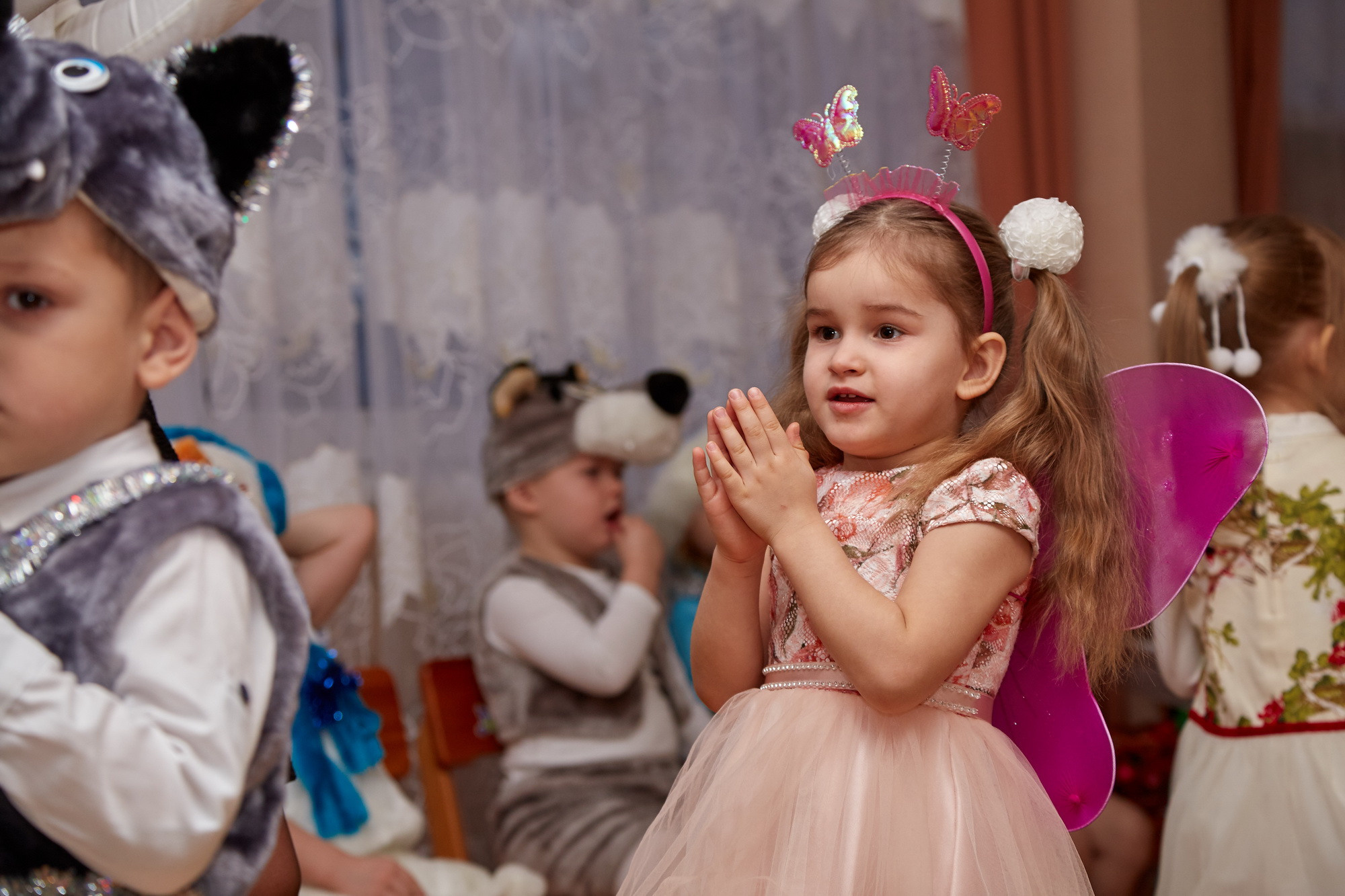 Новый год. Детский сад 111. Креативный фотограф в Москве