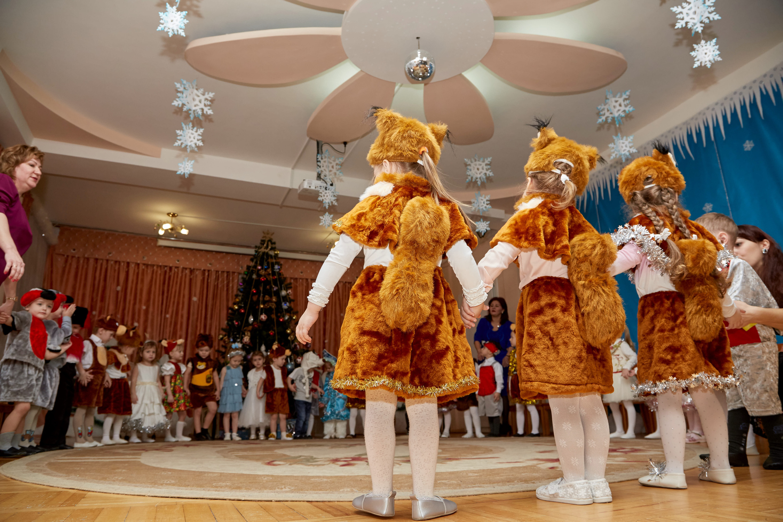 Новый год. Детский сад 111. Креативный фотограф в Москве