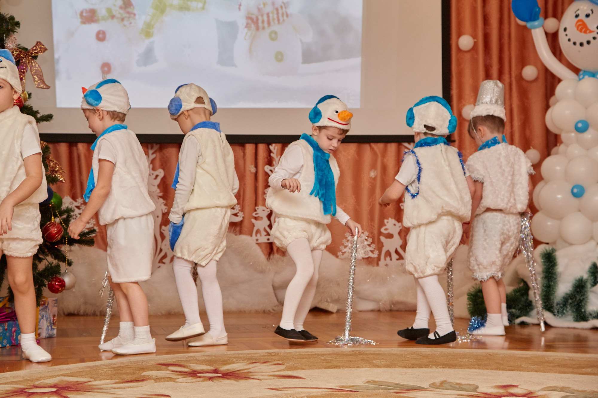 Новый год. Детский сад 111. Креативный фотограф в Москве