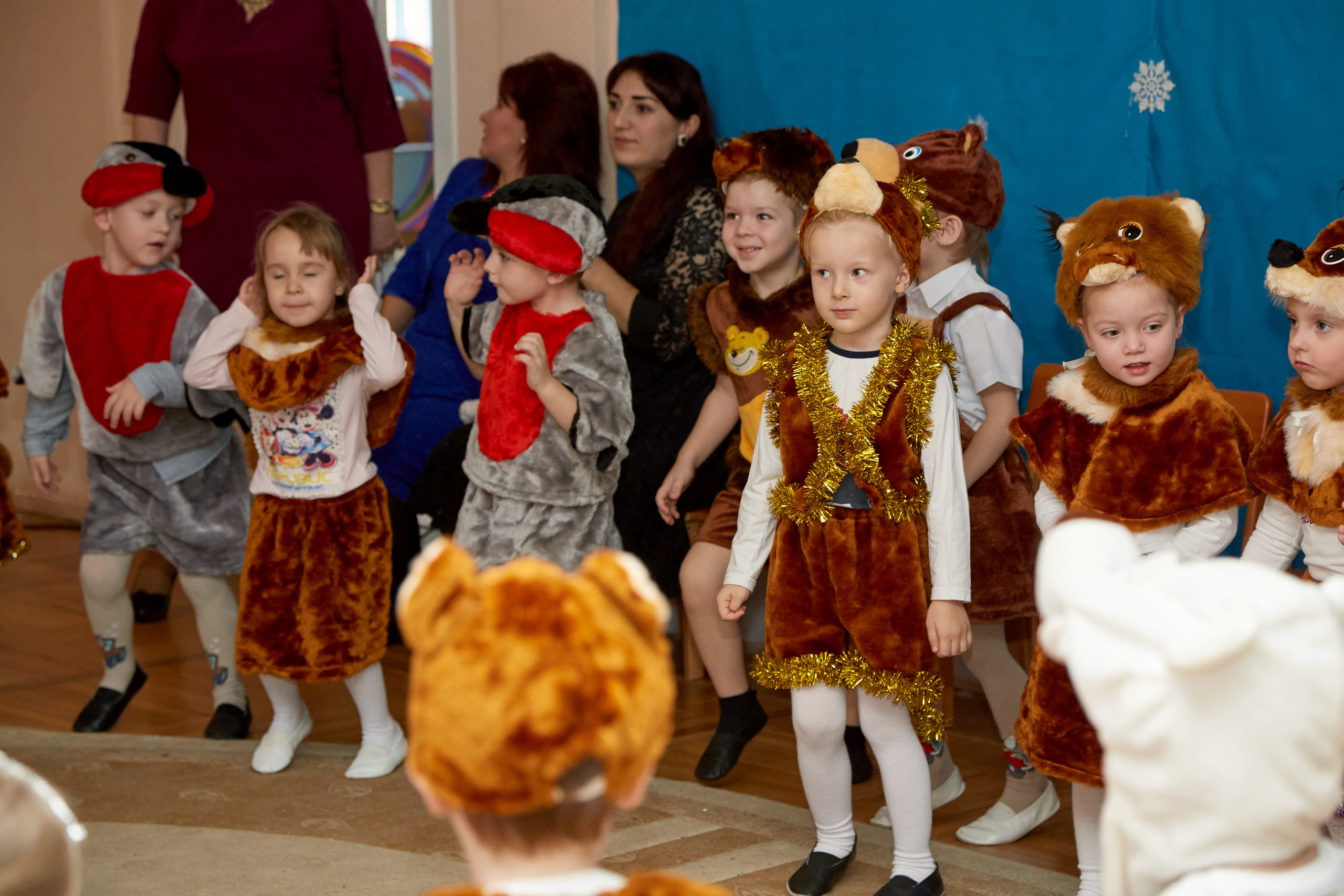 Новый год. Детский сад 111. Креативный фотограф в Москве