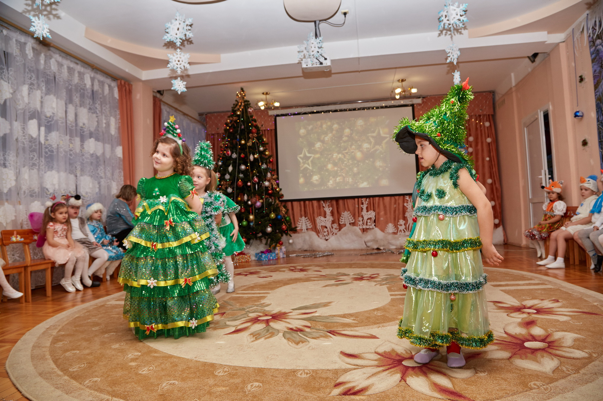 Новый год. Детский сад 111. Креативный фотограф в Москве