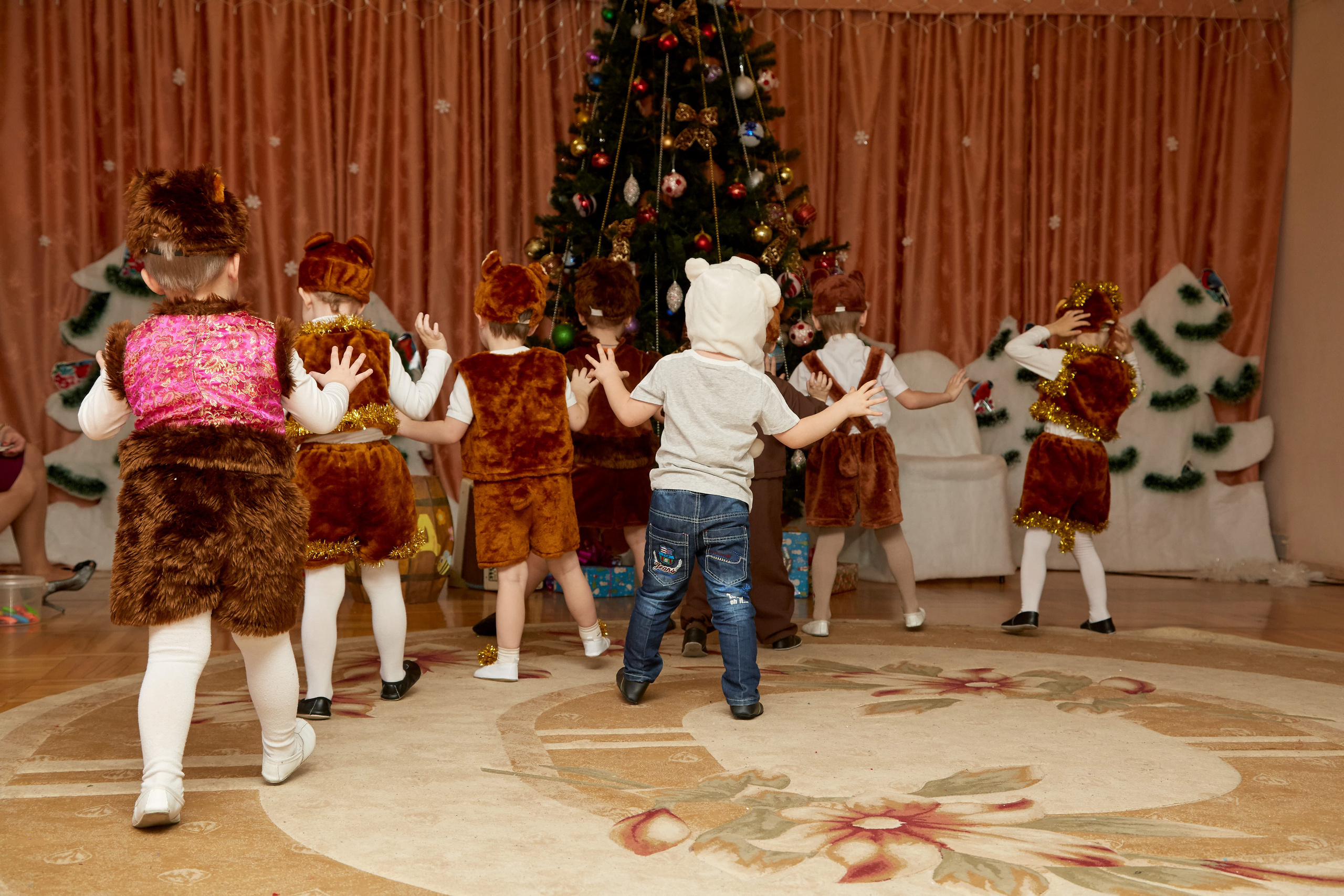 Новый год. Детский сад 111. Креативный фотограф в Москве