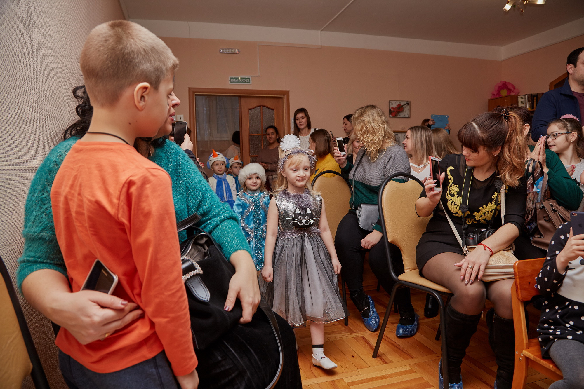 Новый год. Детский сад 111. Креативный фотограф в Москве