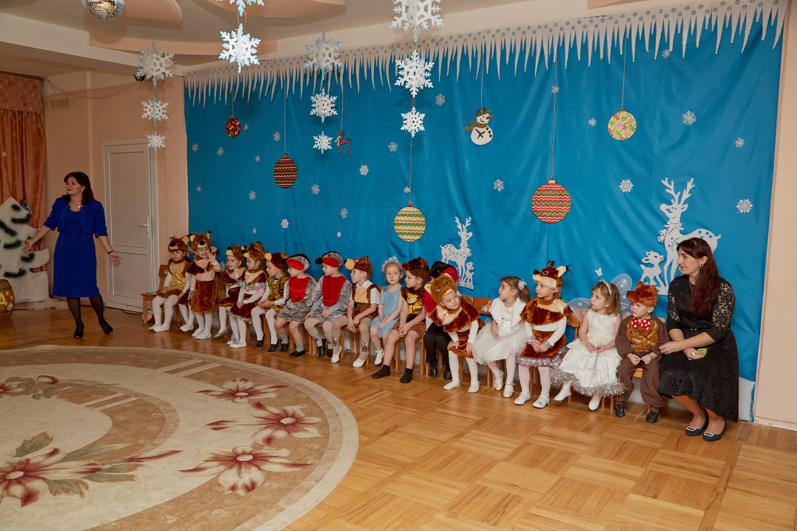 Новый год. Детский сад 111. Креативный фотограф в Москве