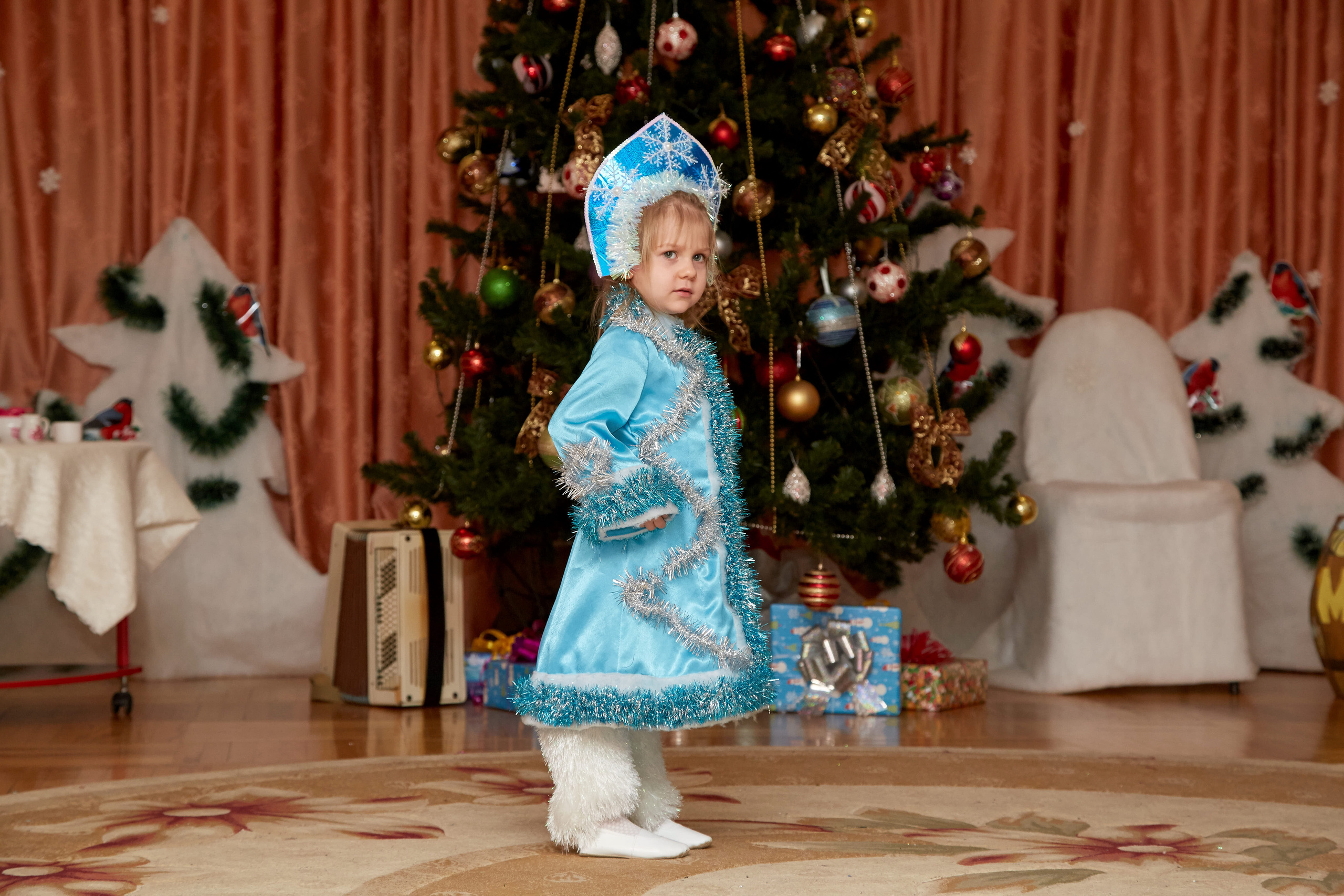 Новый год. Детский сад 111. Креативный фотограф в Москве