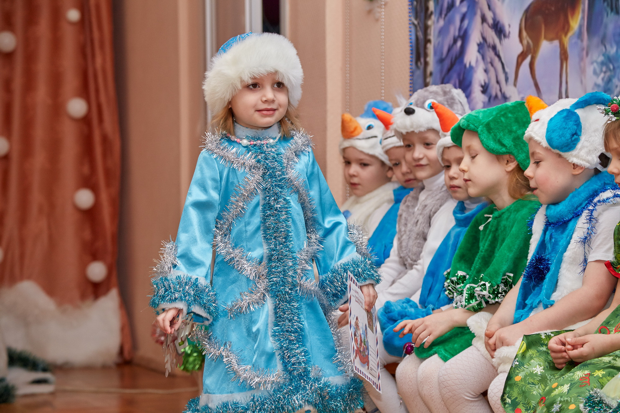 Новый год. Детский сад 111. Креативный фотограф в Москве