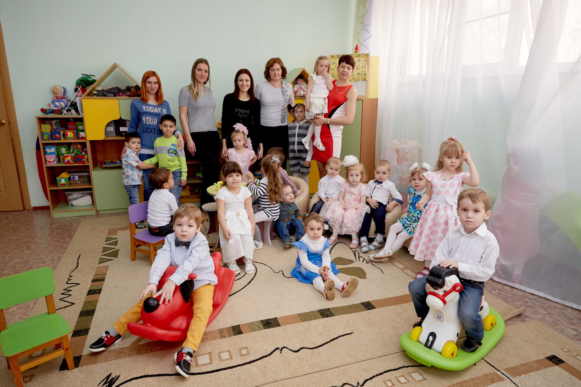 111 Детский сад. Утренник. Март. Креативный фотограф в Москве