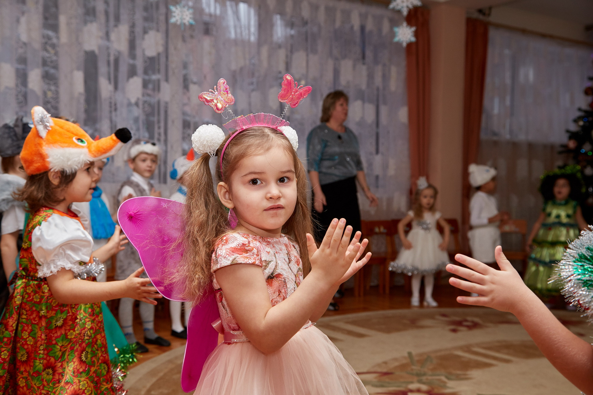 Новый год. Детский сад 111. Креативный фотограф в Москве