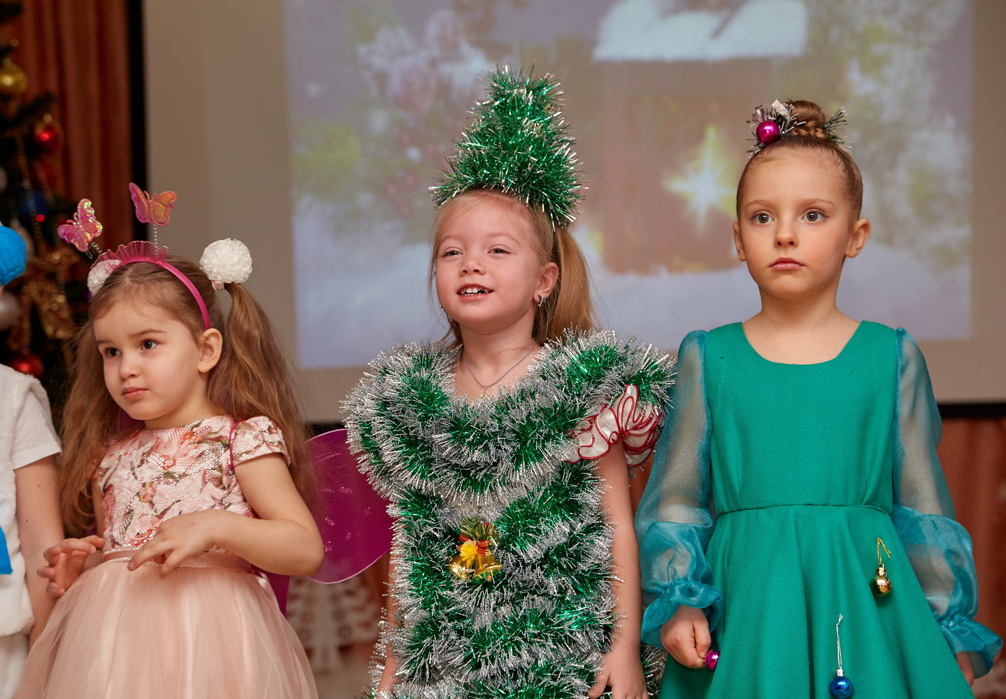 Новый год. Детский сад 111. Креативный фотограф в Москве