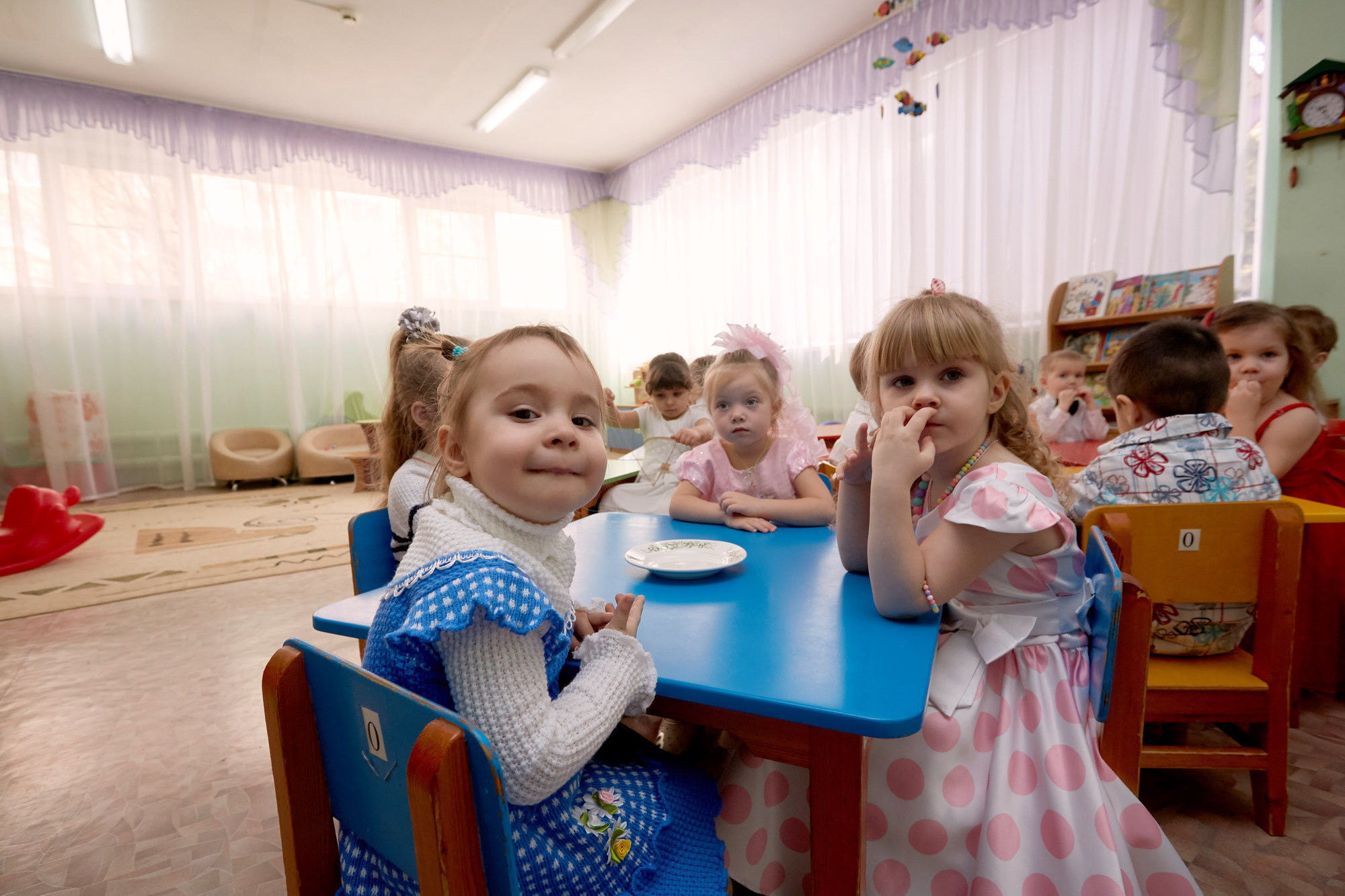 111 Детский сад. Утренник. Март. Креативный фотограф в Москве