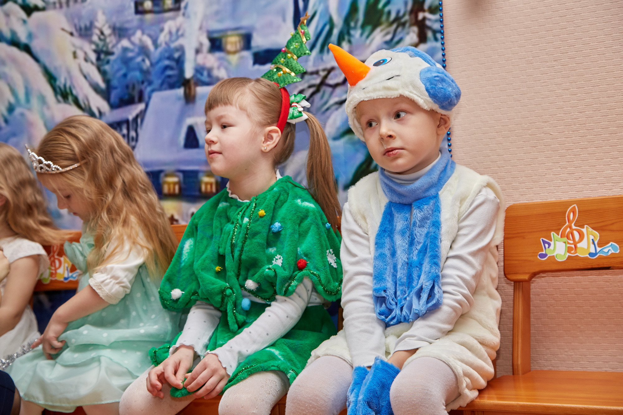 Новый год. Детский сад 111. Креативный фотограф в Москве