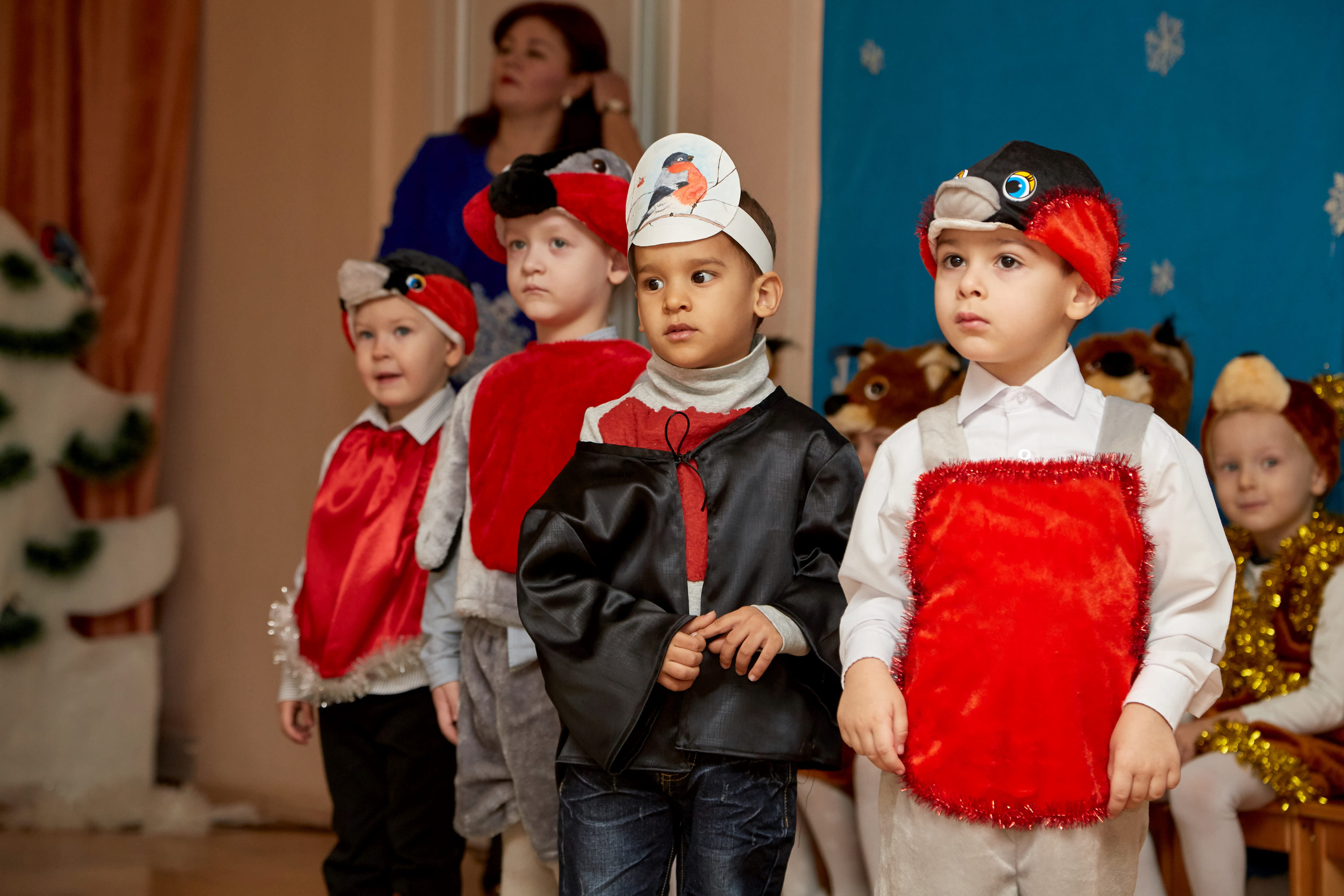 Новый год. Детский сад 111. Креативный фотограф в Москве