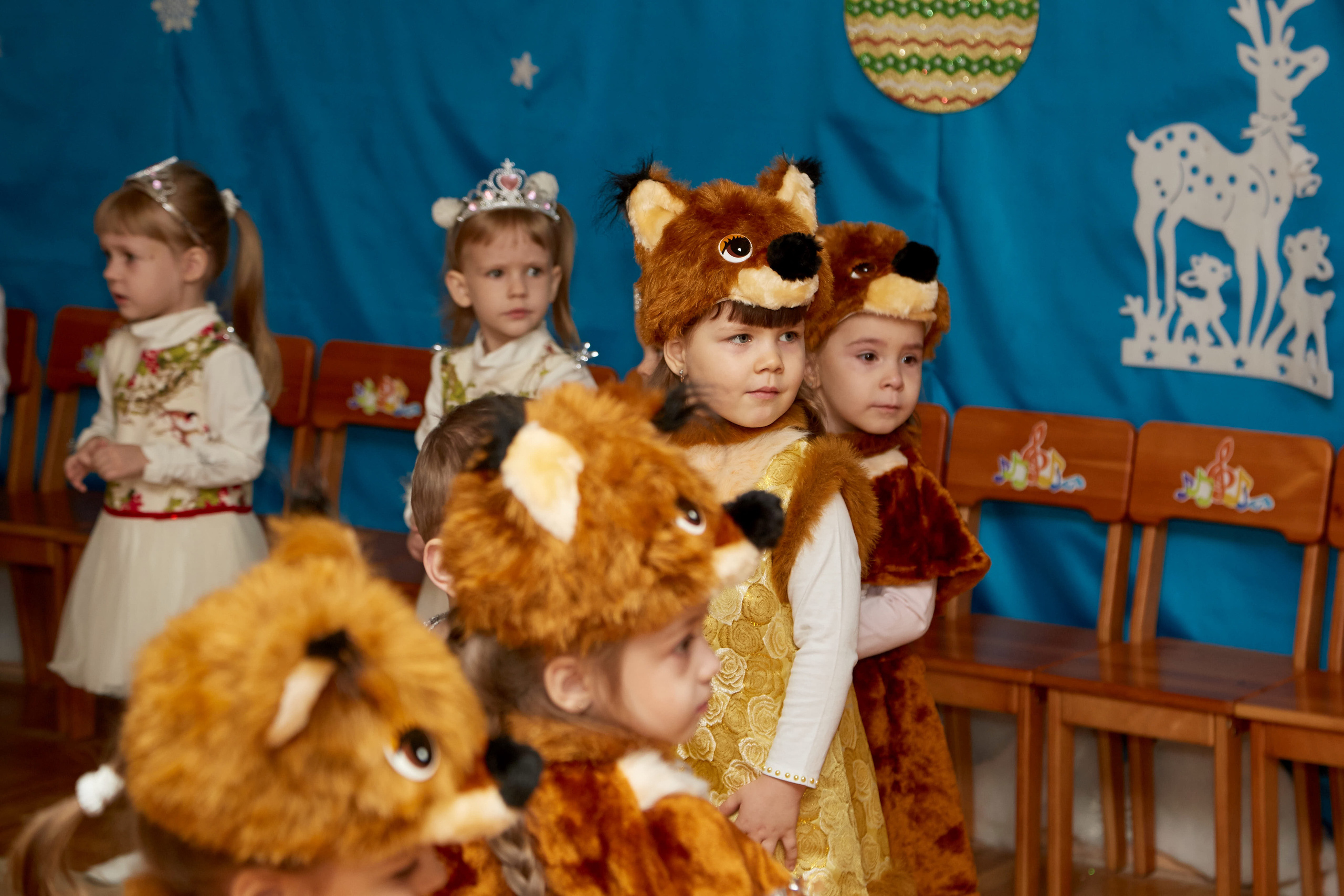 Новый год. Детский сад 111. Креативный фотограф в Москве