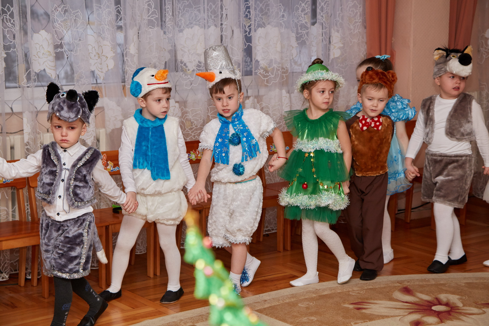 Новый год. Детский сад 111. Креативный фотограф в Москве