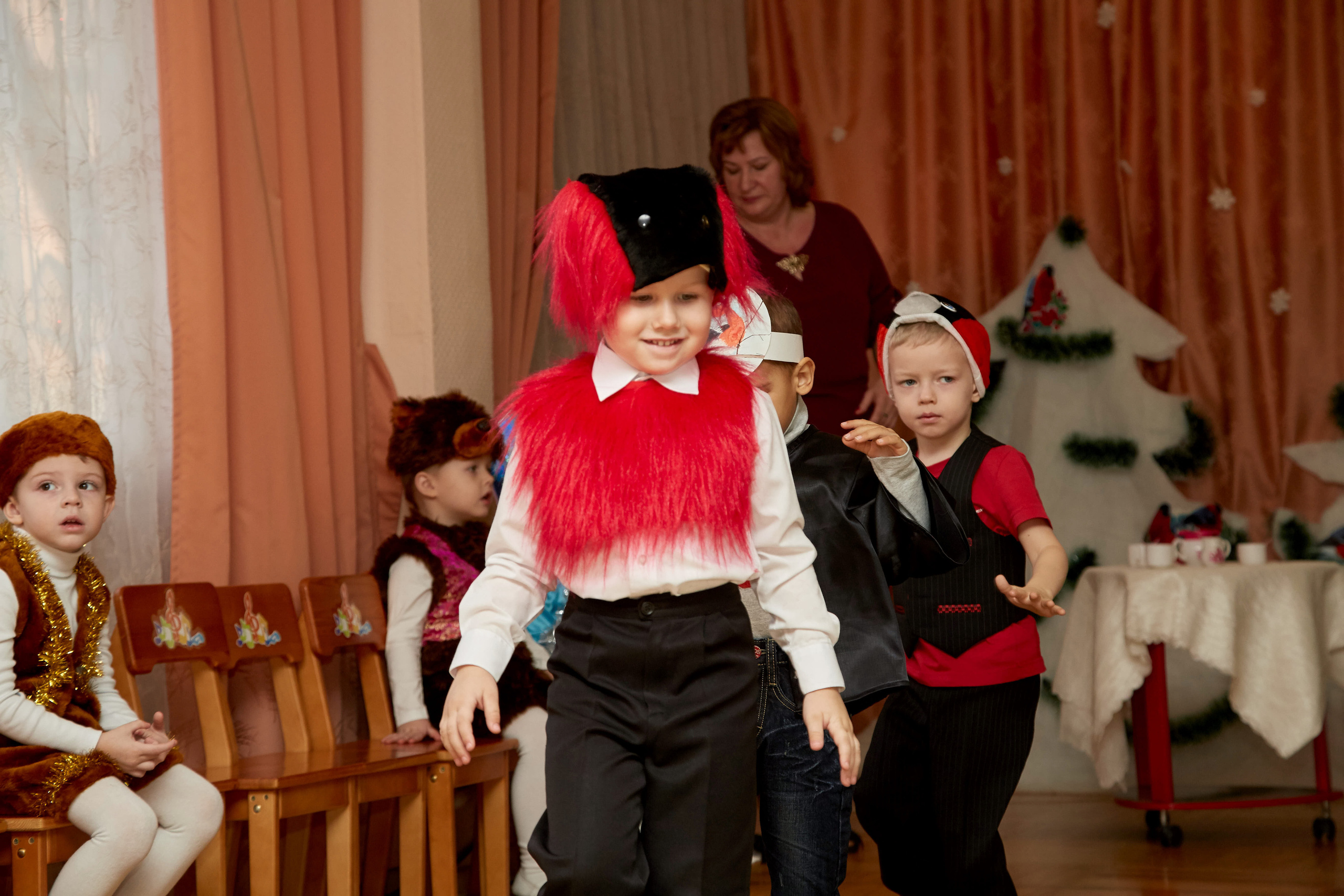 Новый год. Детский сад 111. Креативный фотограф в Москве