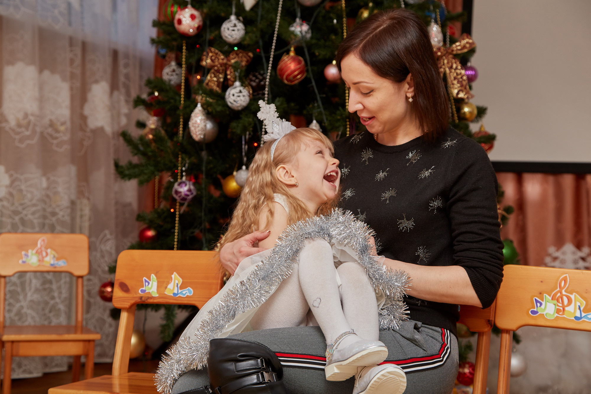Новый год. Детский сад 111. Креативный фотограф в Москве