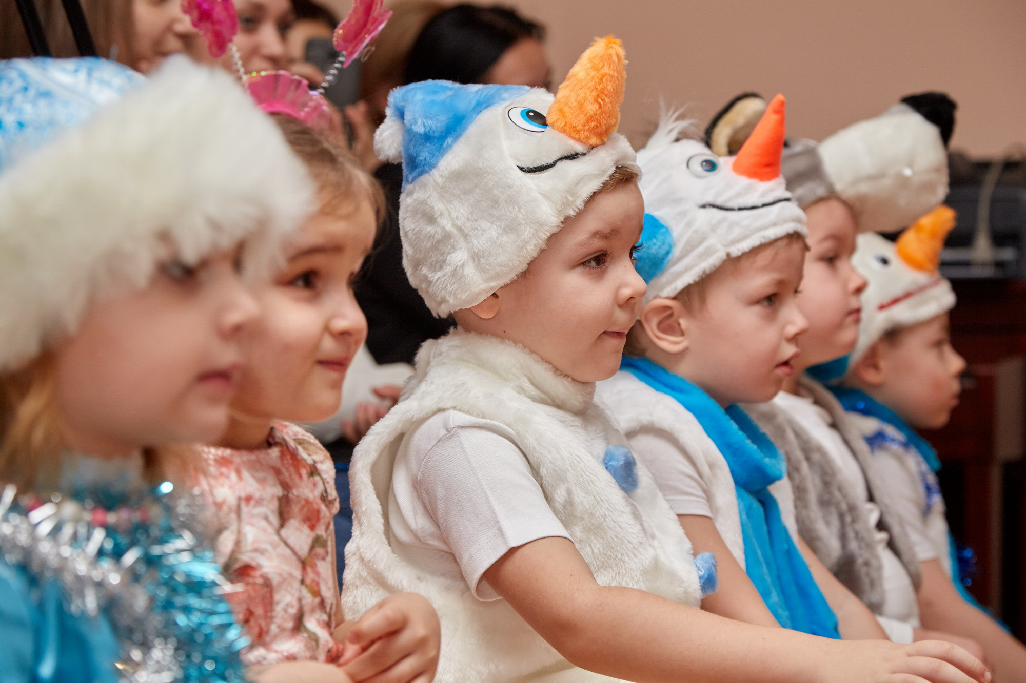 Новый год. Детский сад 111. Креативный фотограф в Москве