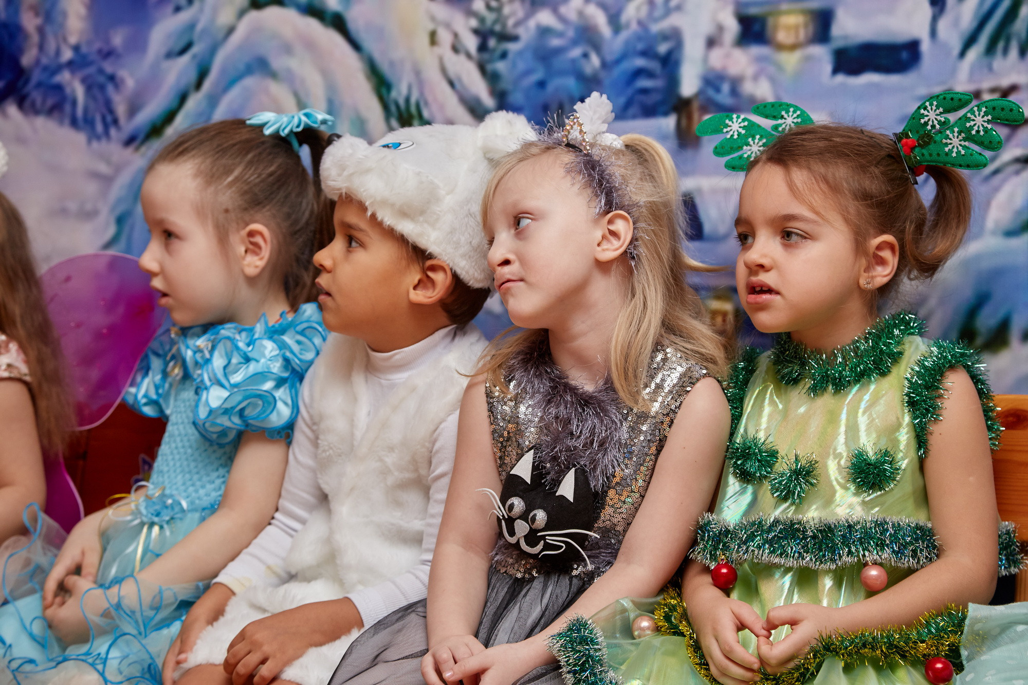 Новый год. Детский сад 111. Креативный фотограф в Москве