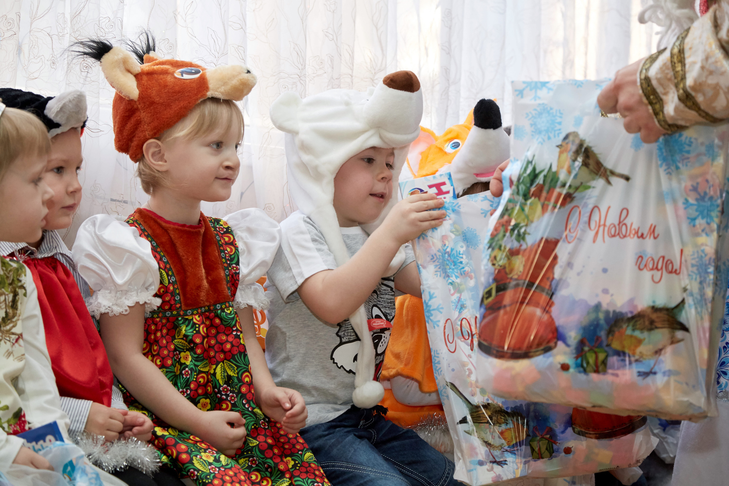 Новый год. Детский сад 111. Креативный фотограф в Москве