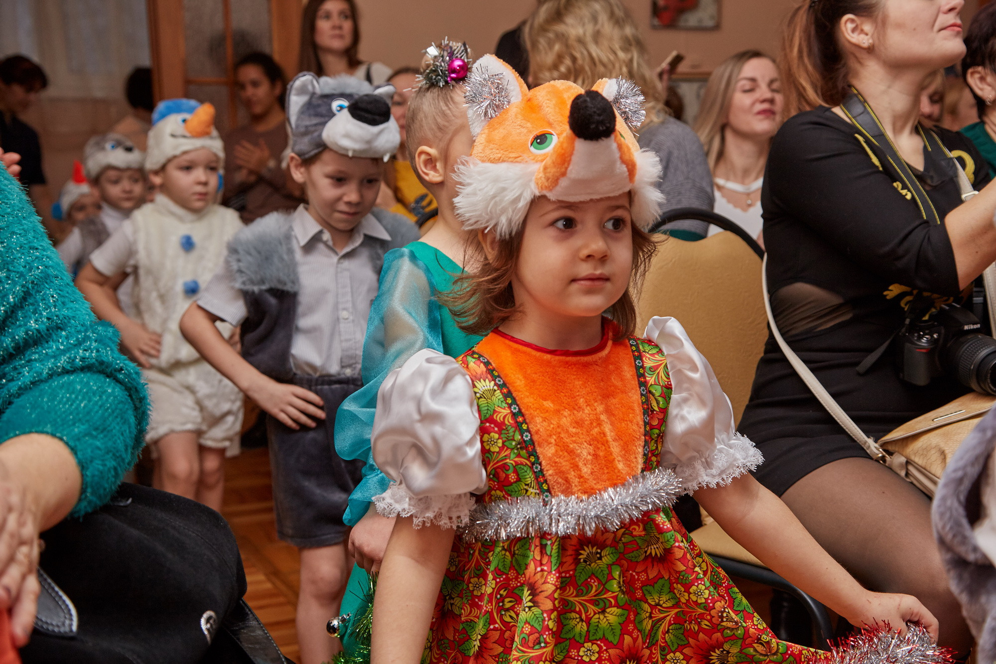 Новый год. Детский сад 111. Креативный фотограф в Москве