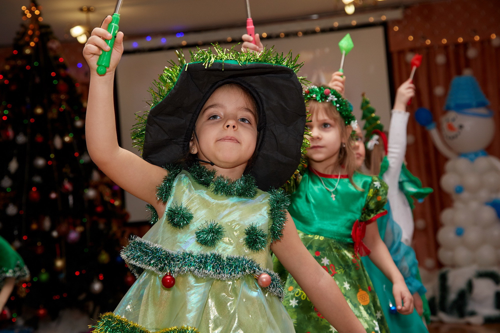Новый год. Детский сад 111. Креативный фотограф в Москве