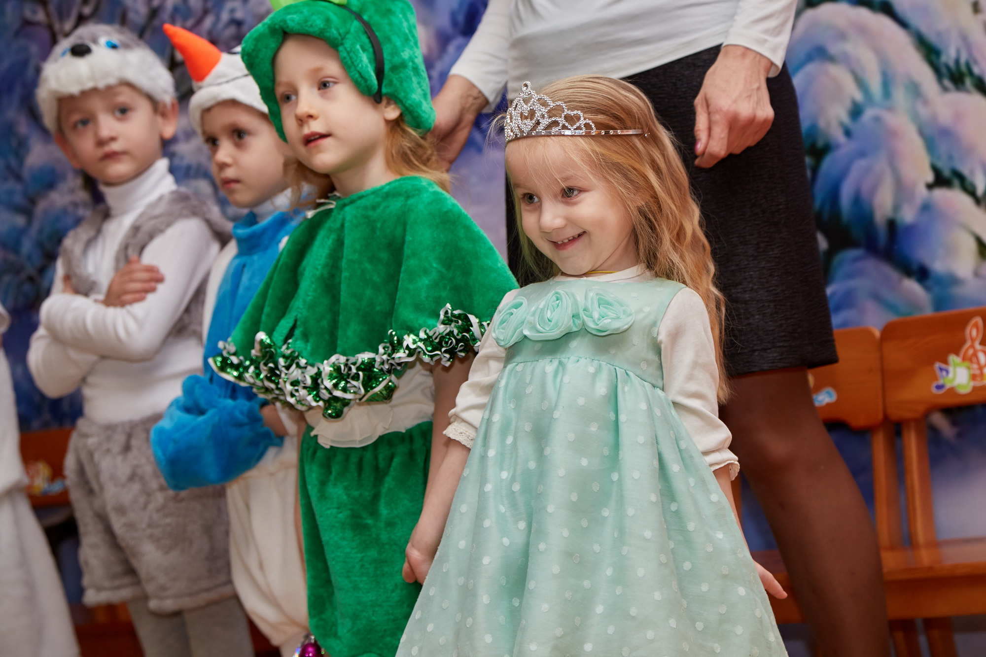 Новый год. Детский сад 111. Креативный фотограф в Москве